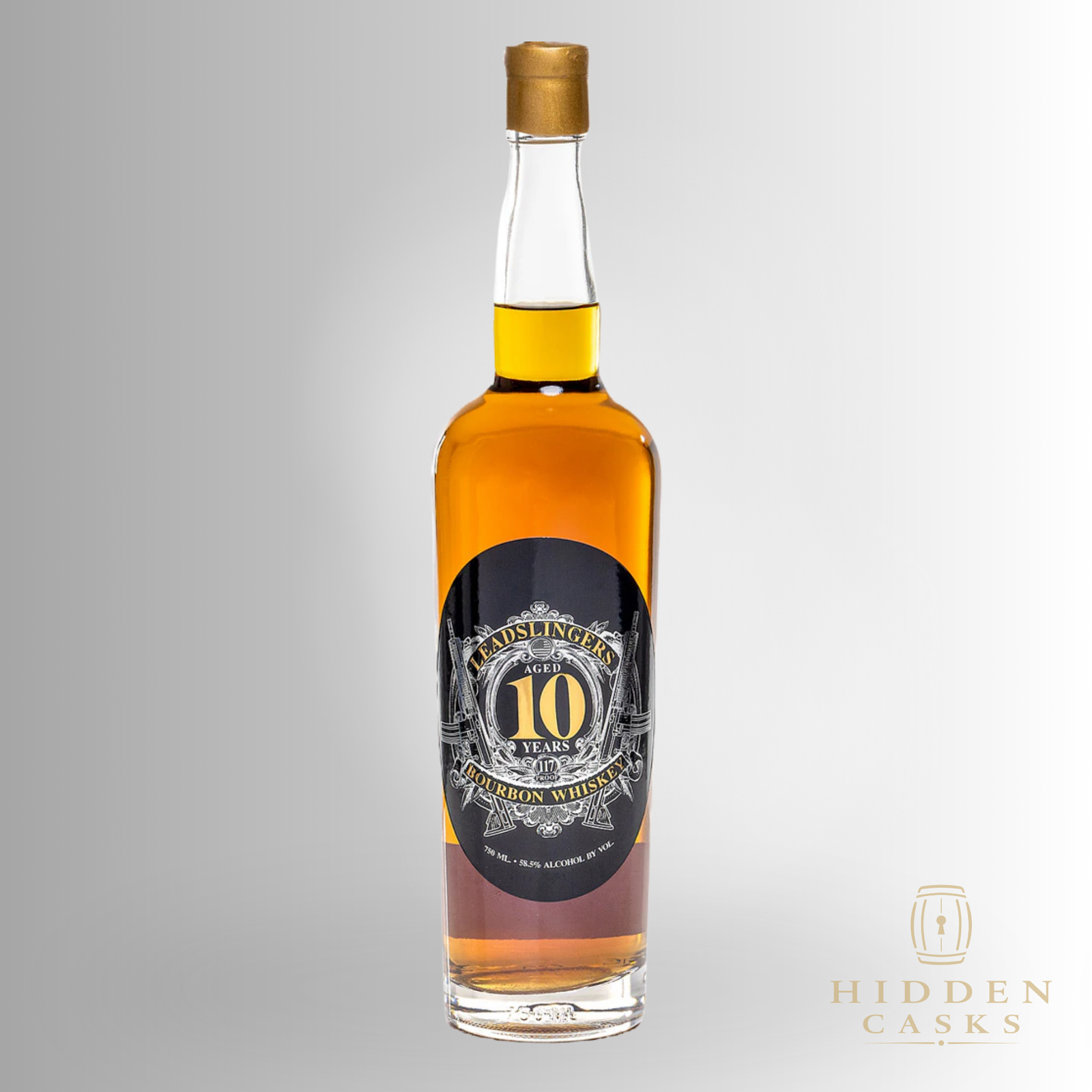 Leadslingers Bourbon Whiskey 10 year 750 ML