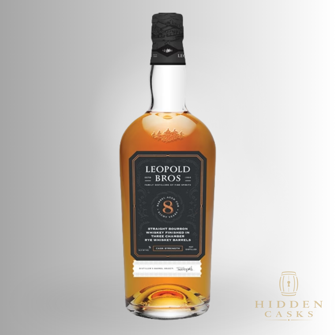 Leopold Bros 8 Year Bourbon Cask Strength 750ml