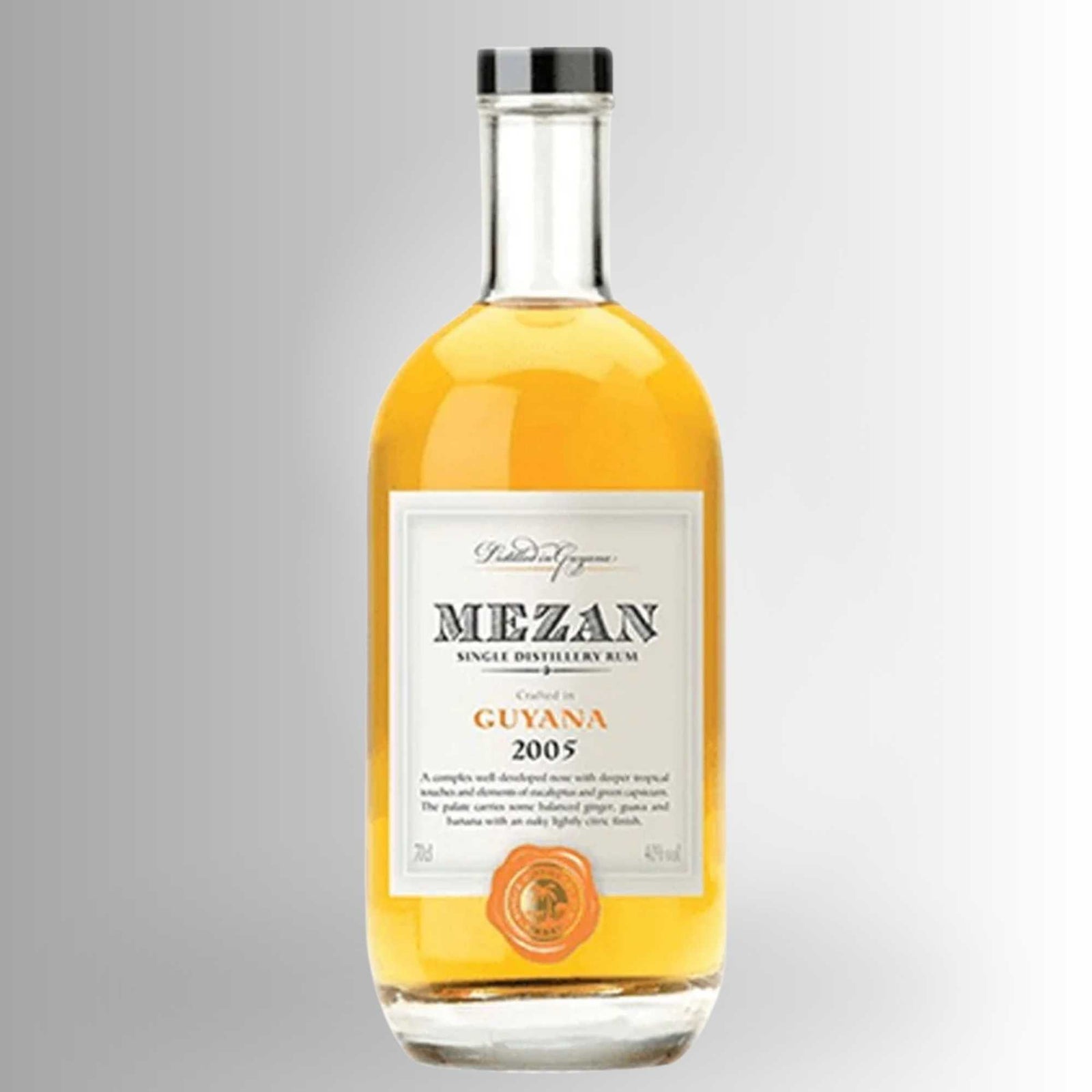 Mezan Single Distillery Rum Guyana 2005 750 ml