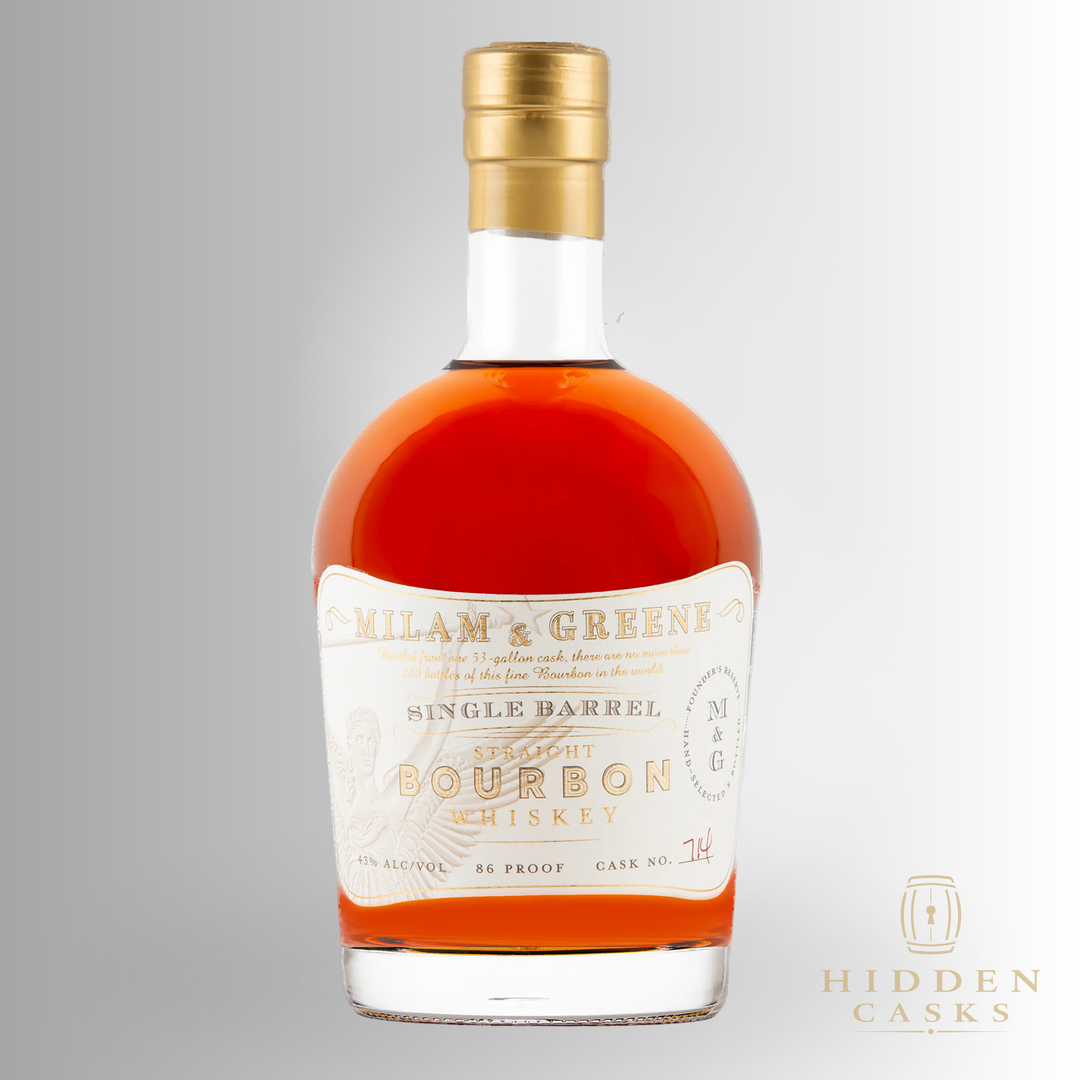 Milam And Greene Single Barrel Straight Bourbon Whiskey 750ml