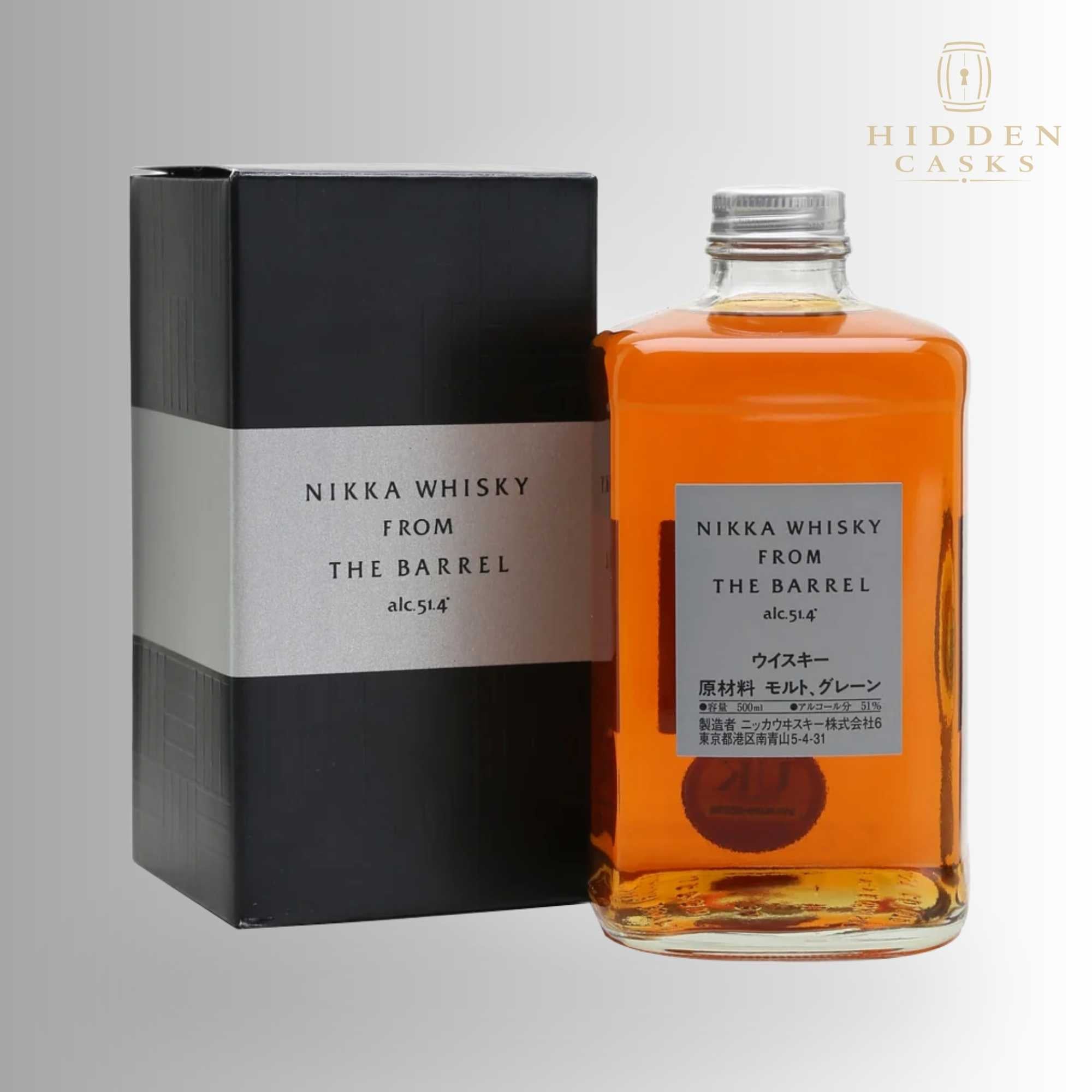 Nikka Whiskey From The Barrel 500ml | Hidden Casks