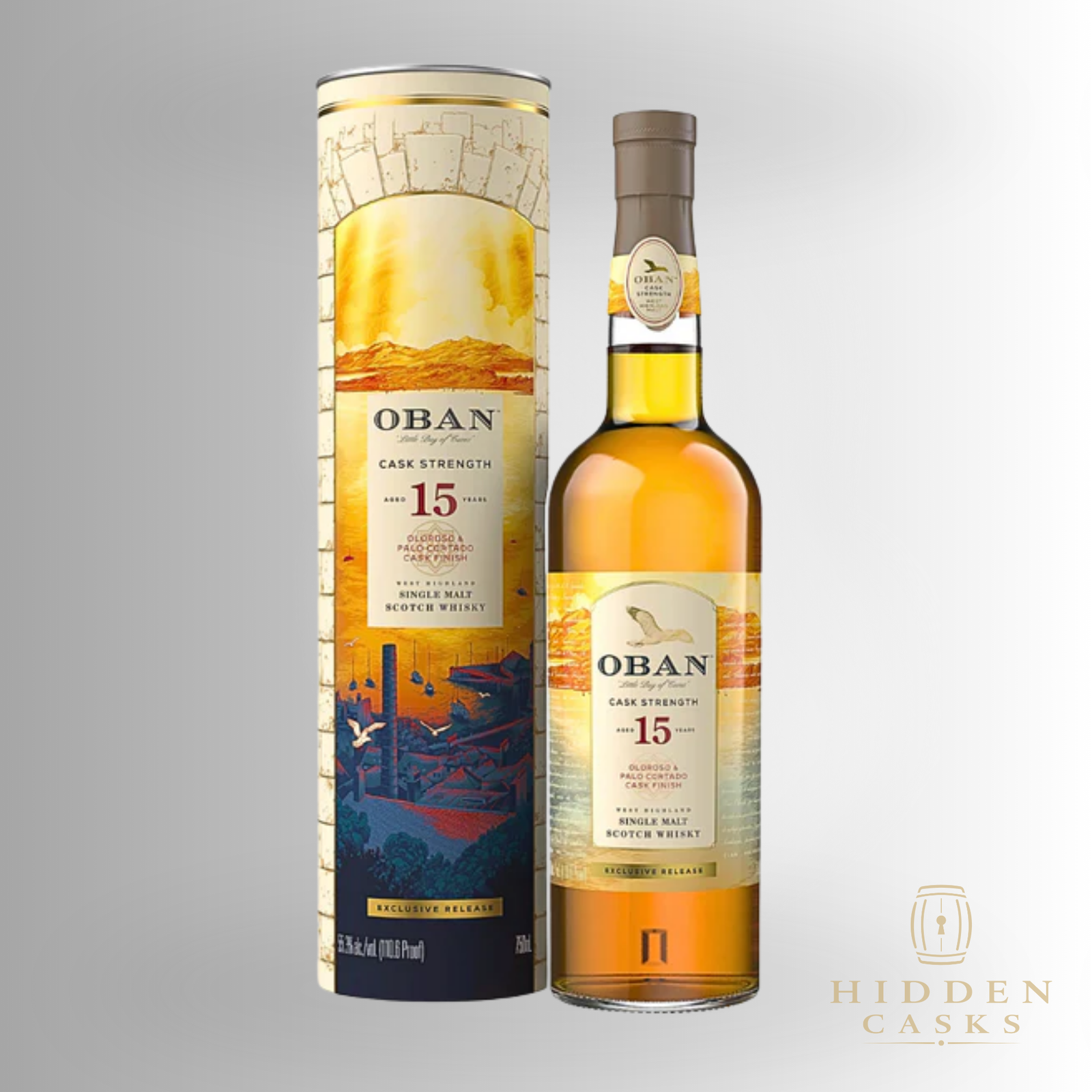 Oban Cask Strength Oloroso and Palo Cortado Cask Finish 15 year 750ml