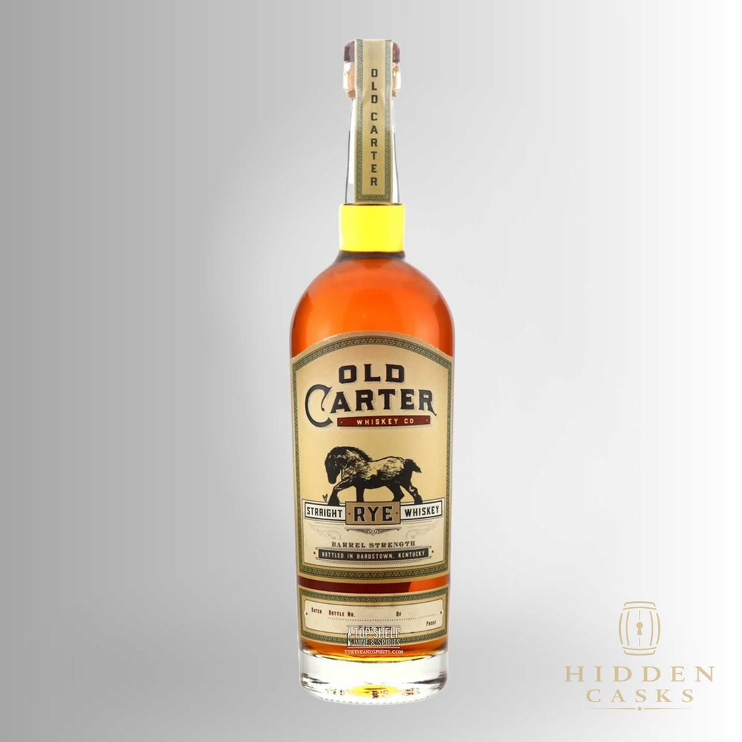 Old Carter Straight Rye Whiskey Batch 