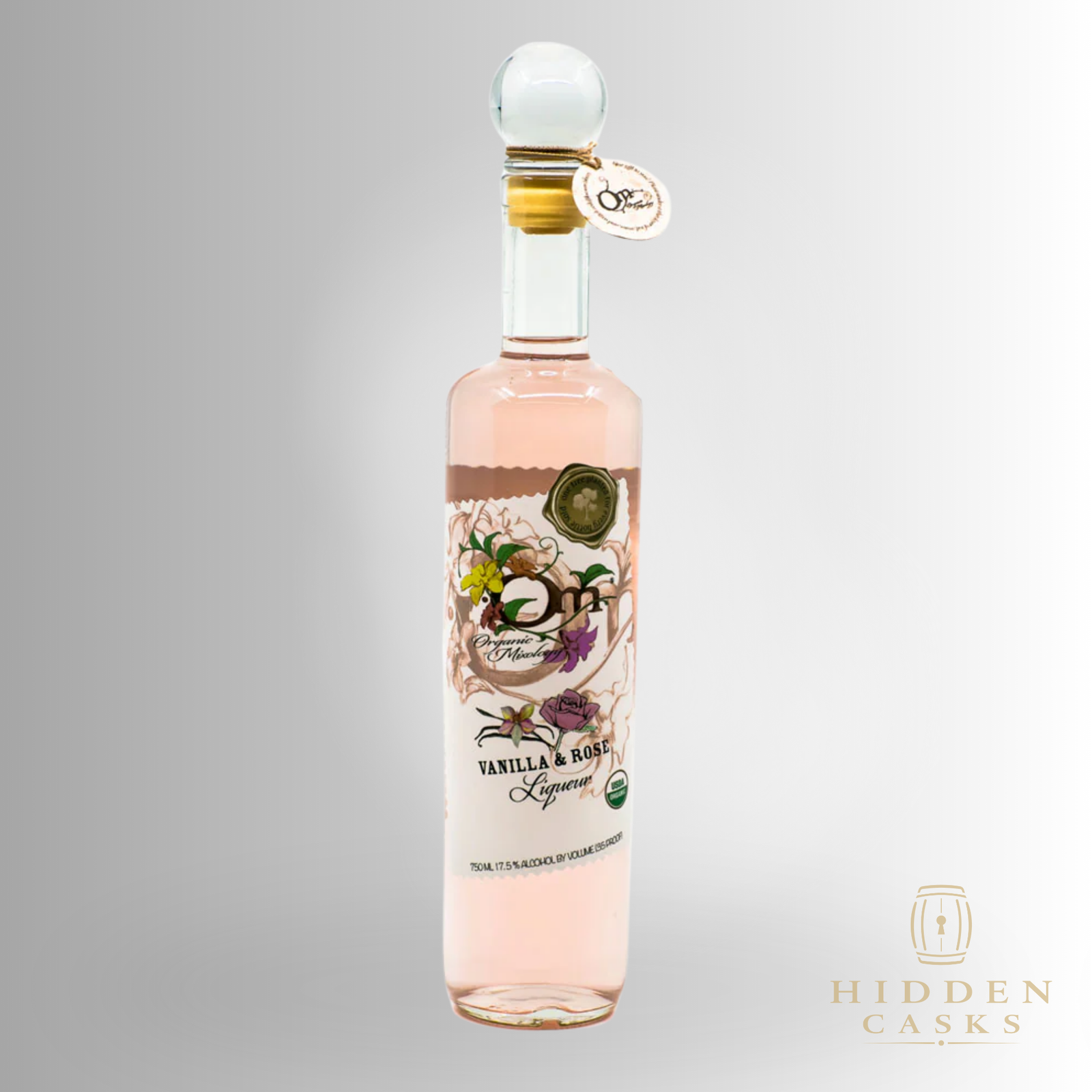 Organic Mixology Vanilla & Rose 750 ml