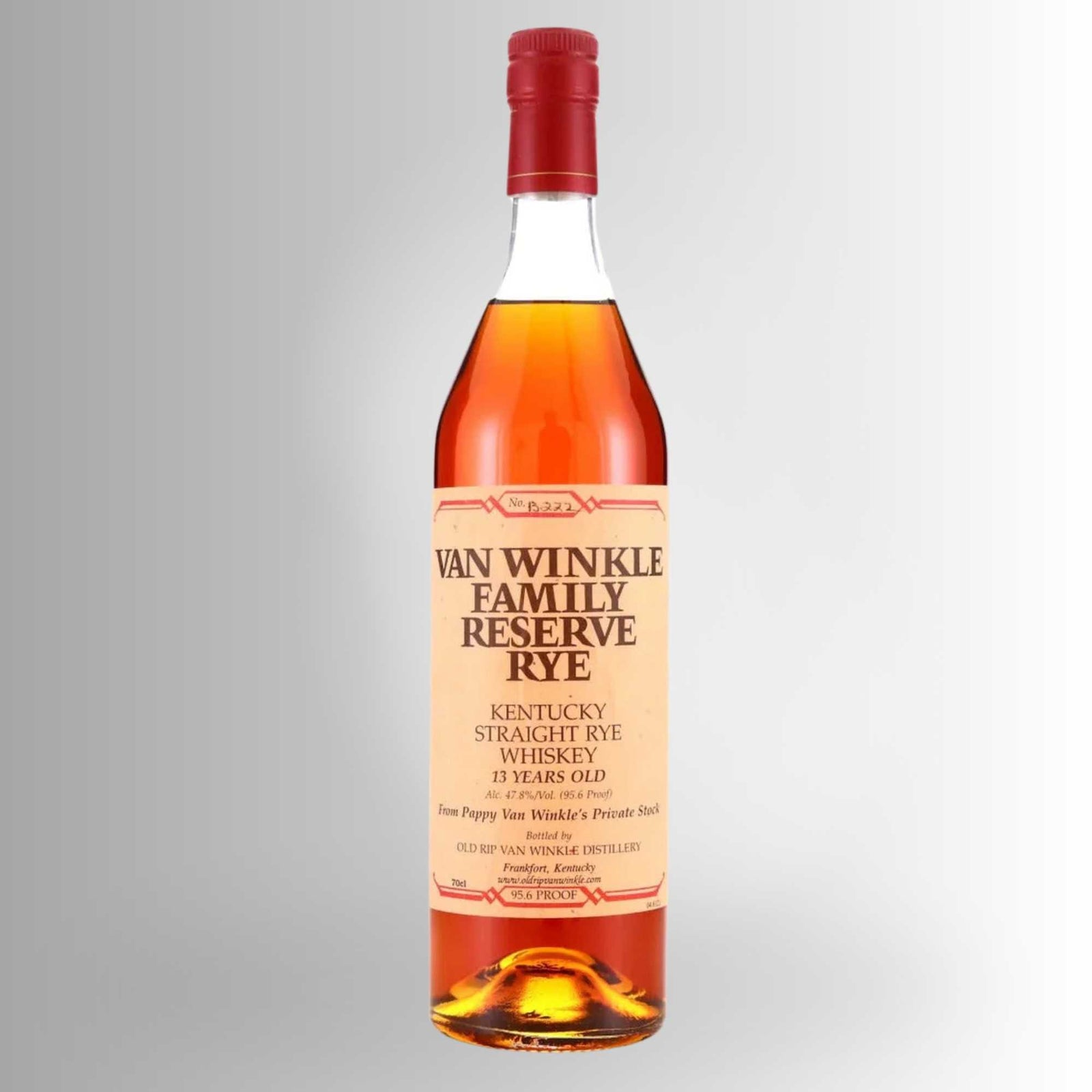 Pappy Van Winkles Family Reserve 13 Year Rye Whiskey 750 ml