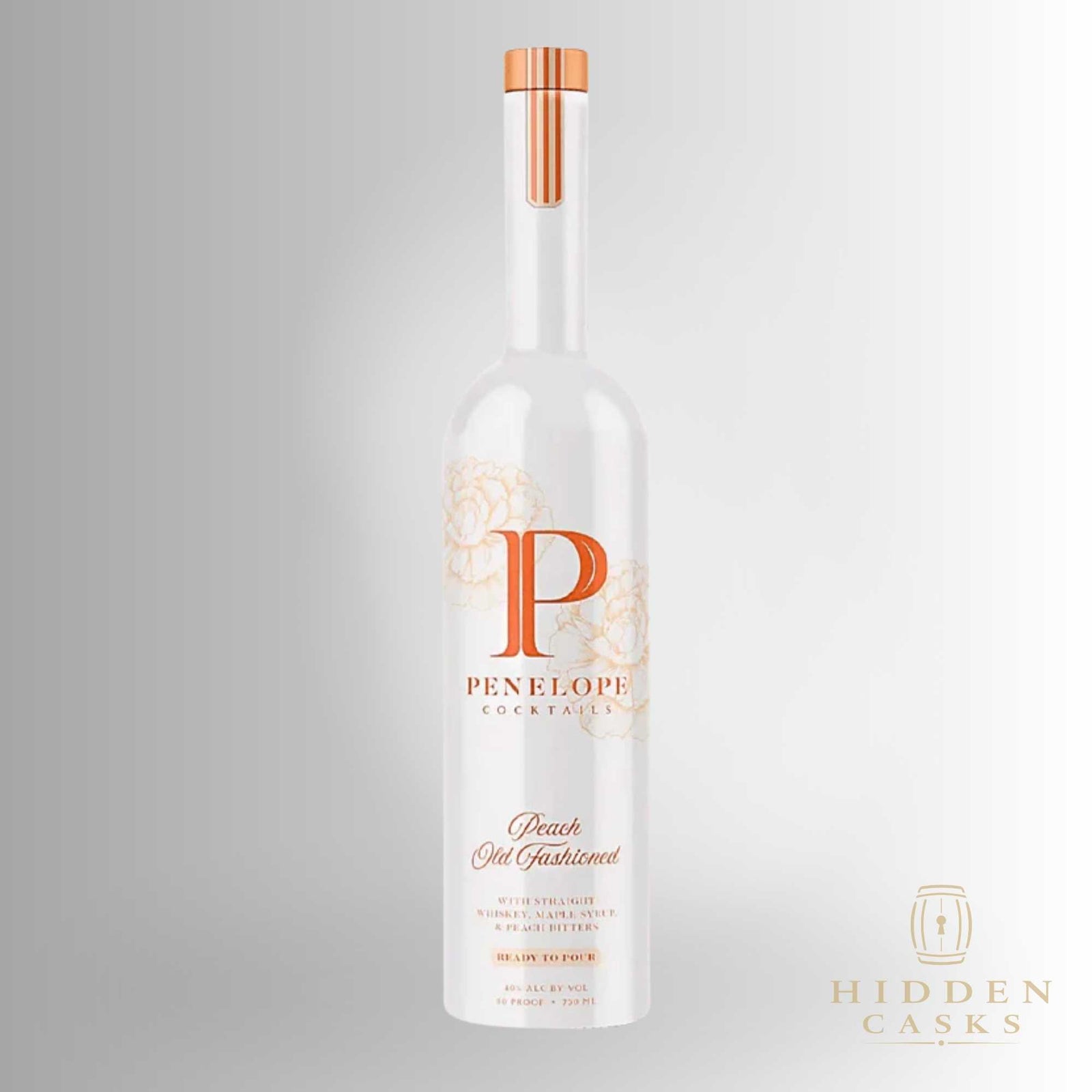 Penelope Peach Old Fashioned Cocktails Ready to Pour 750 ML