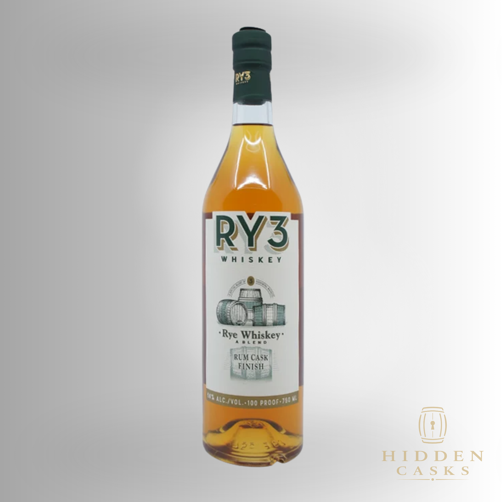 RY3 Rye Whiskey 750ml
