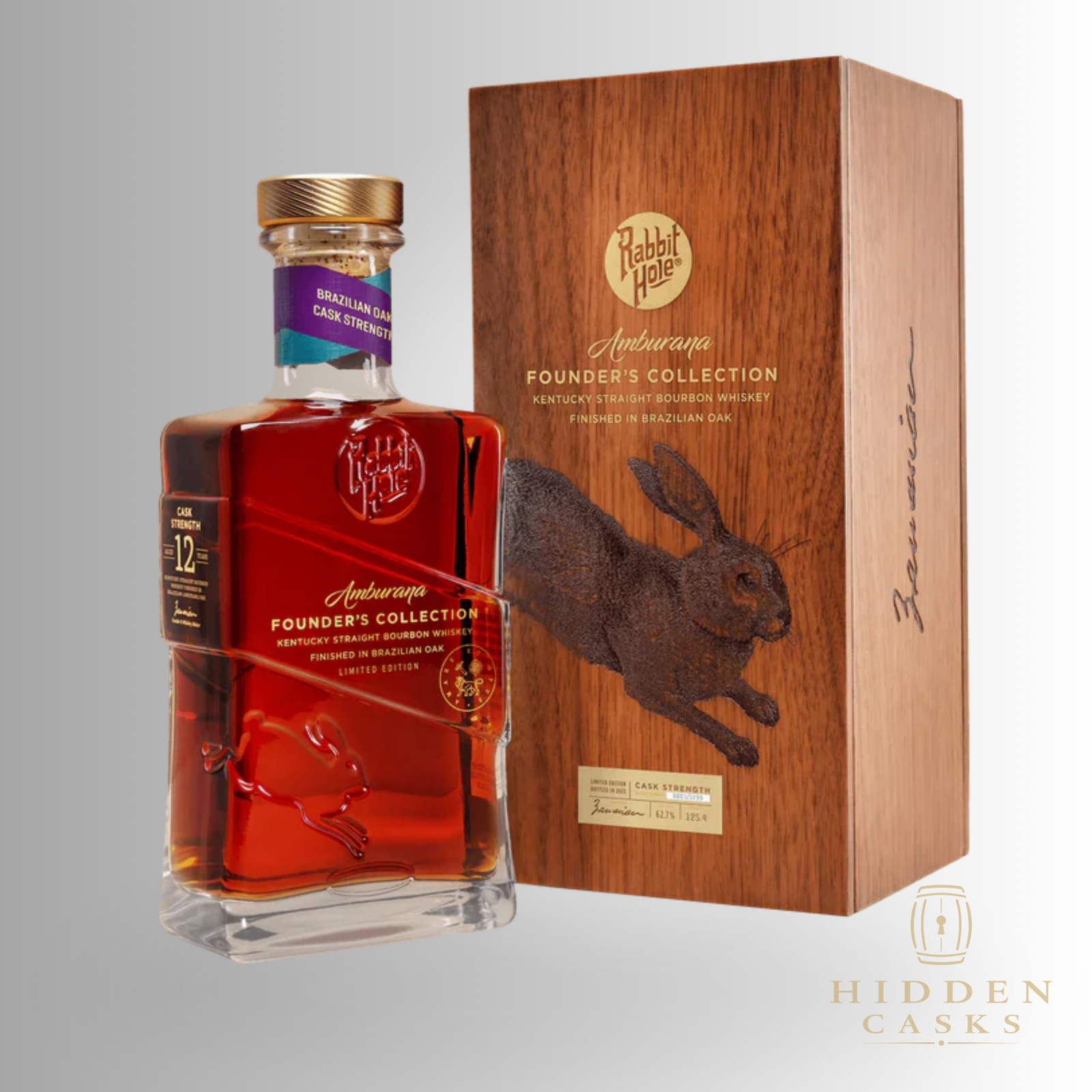 Rabbit Hole Amburana Straight Bourbon Founders Collection 12 year 750ml