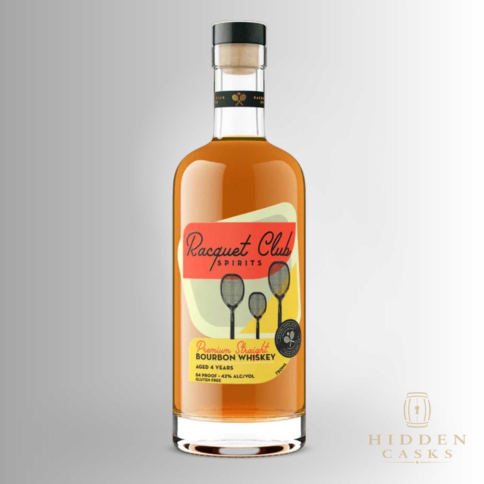 Racquet Club Spirits Premium Straight Bourbon Whiskey 4 year 750 ml