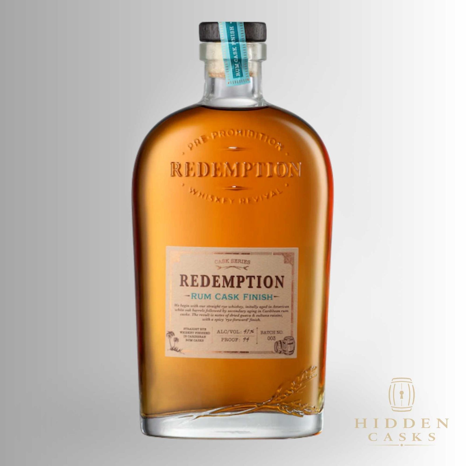 Redemption Rum Cask Finish 750 ml