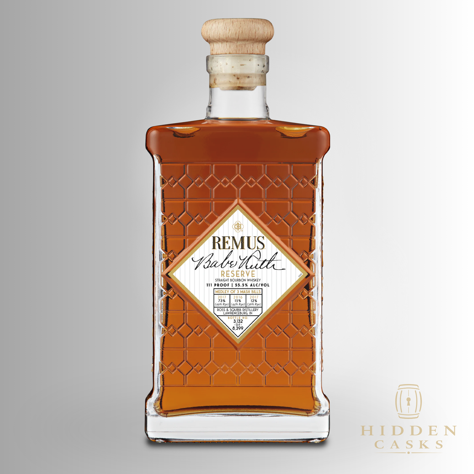 Remus Babe Ruth Reserve Straight Bourbon Whiskey 2025 750 ml