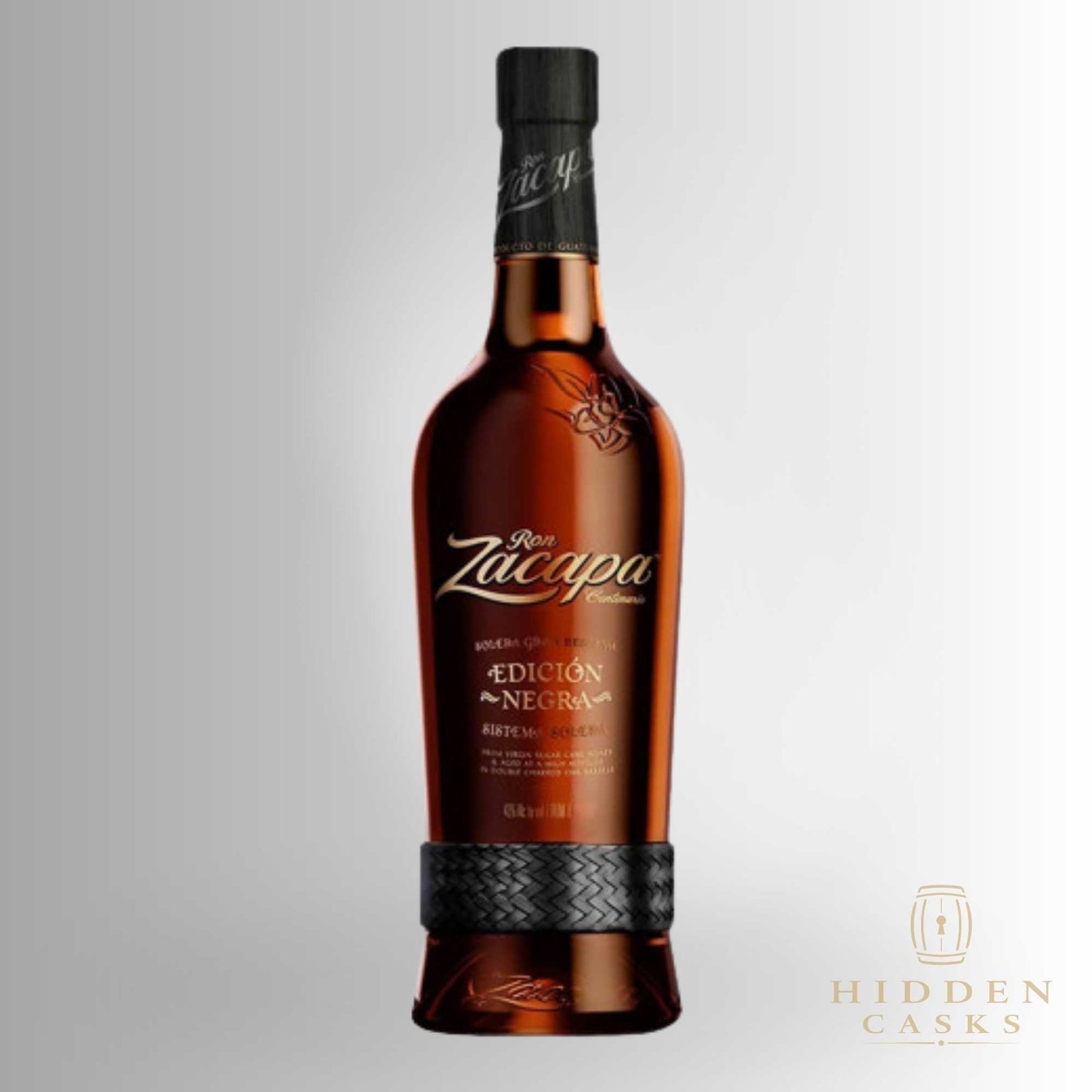 Ron Zacapa Centenario Solera Gran Reserva Edicion Negra Rum 750 ml