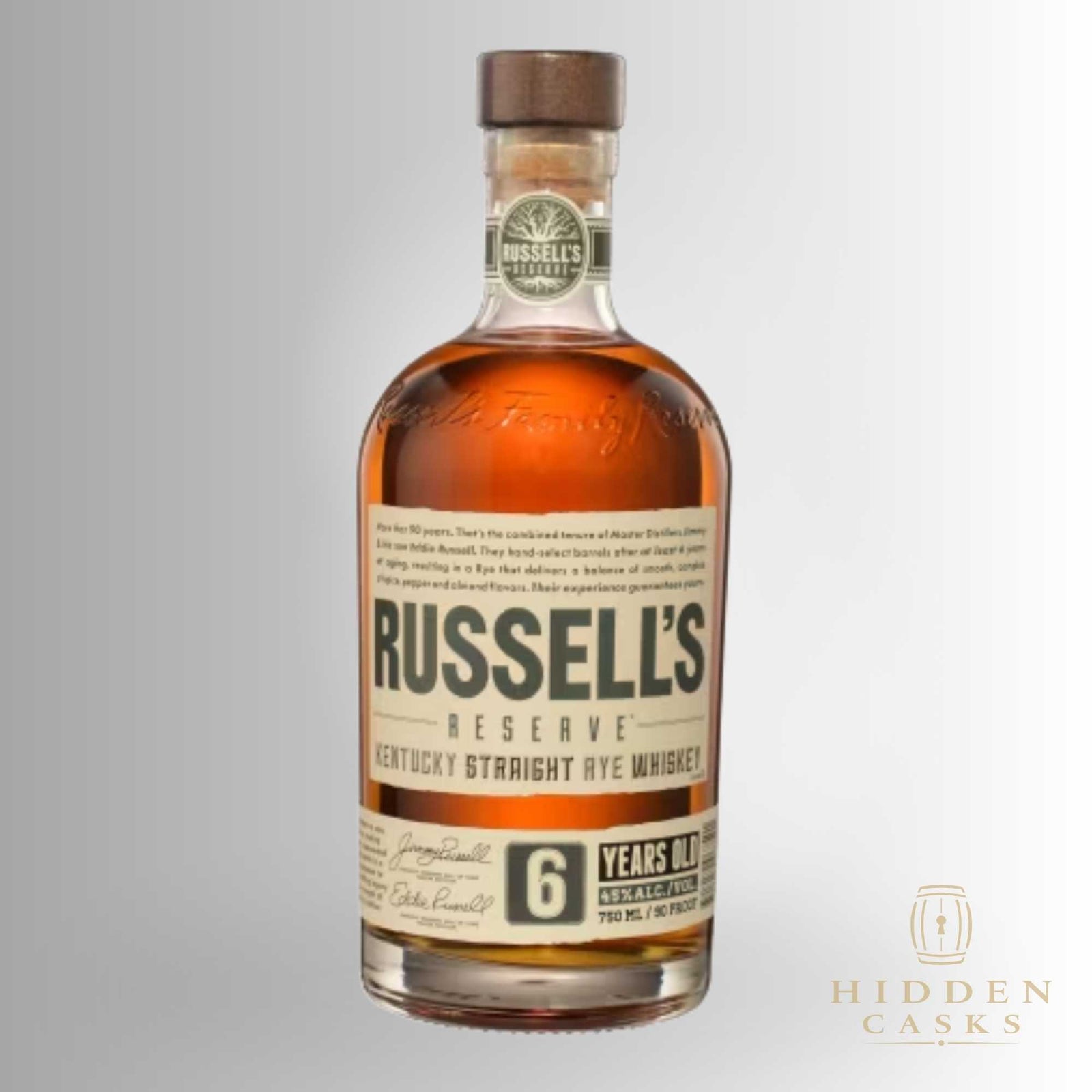 Russell's Reserve Rye 6 Year Old 750 ml