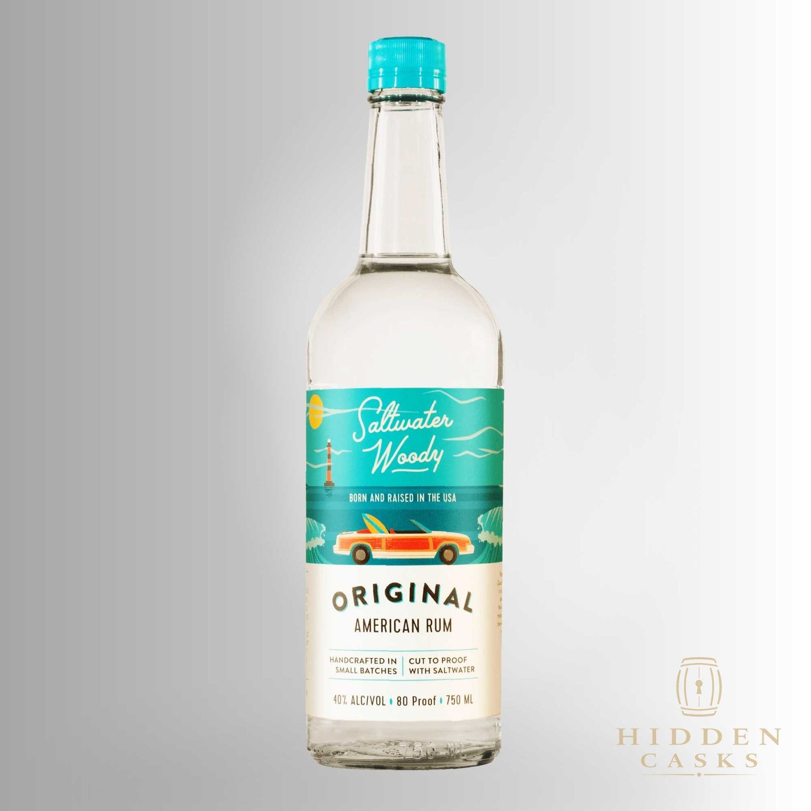 Saltwater Woody Rum Original American Rum 750ml