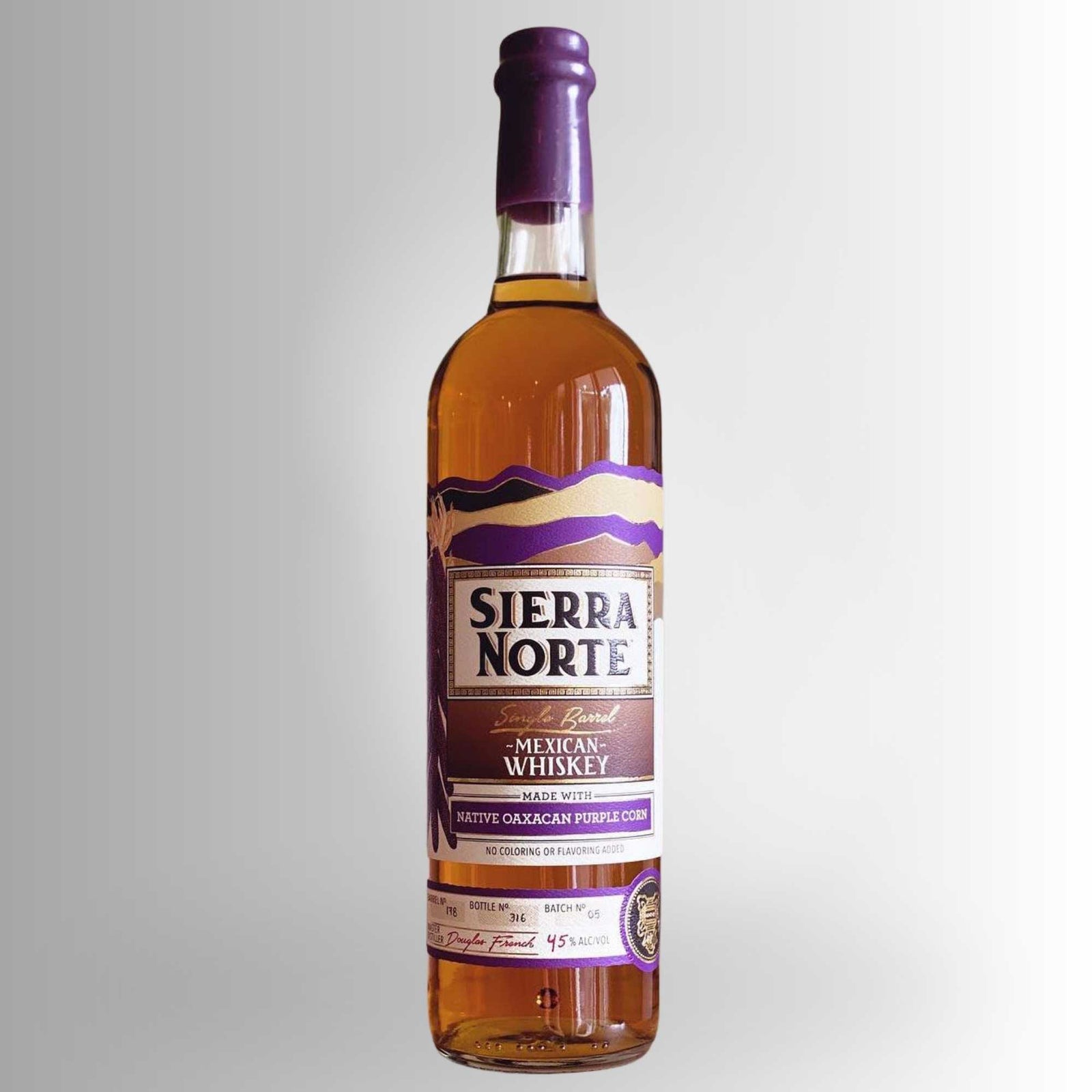 Sierra Norte Mexican Whiskey 750 ml