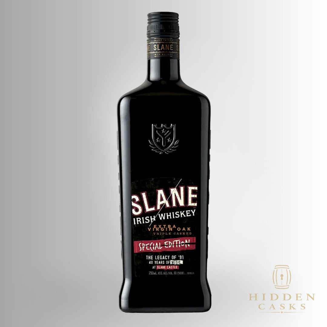 Slane Irish Extra Virgin Oak Triple Casked Special Edition The Legacy of 81 40th Anniversary 750 ml