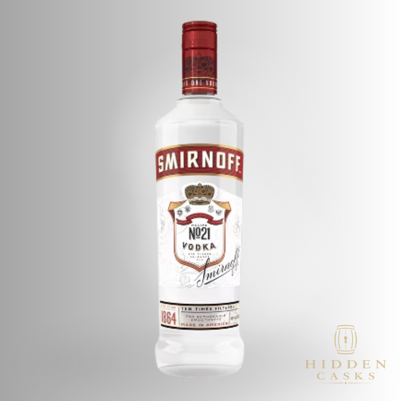 Smirnoff Vodka (glass bottle) 750 ml