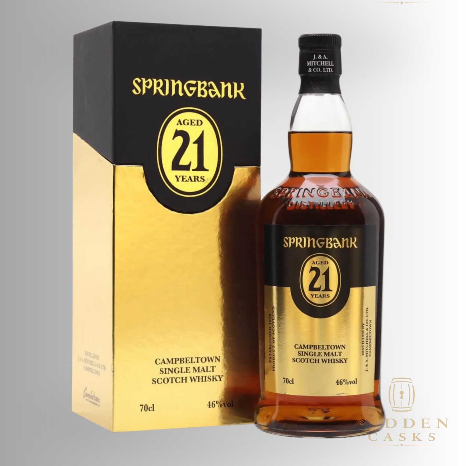 Springbank Distillery Campbeltown Single Malt 21 year 700ml