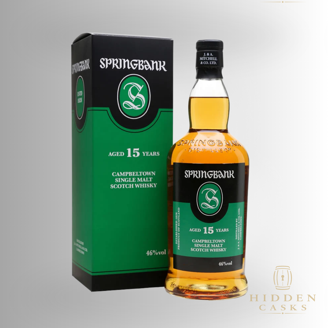 Springbank Distillery Campbeltown Single Malt Scotch Whiskey 15 year 700ml