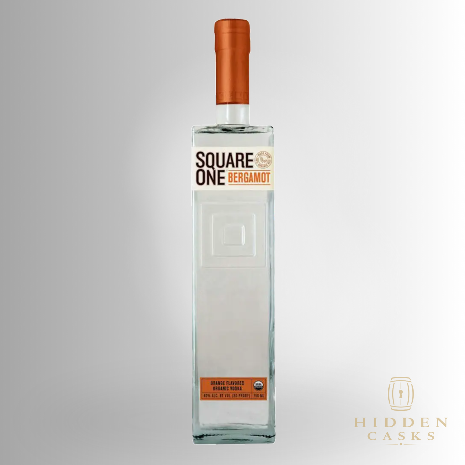 Square One Bergamot Orange Flavored Organic Vodka 750 ml