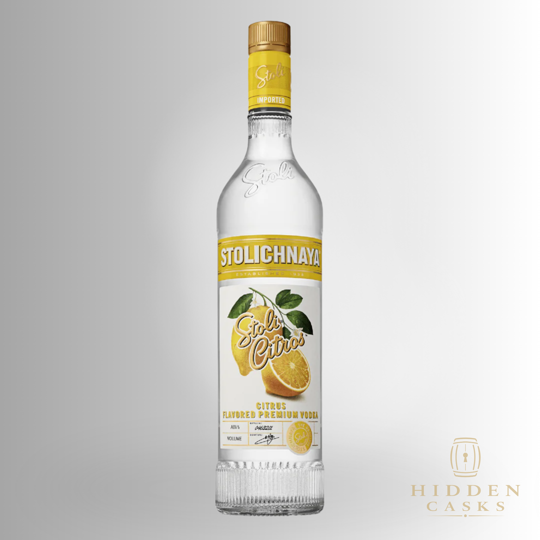 Stolichnaya Citros Flavored Premium Vodka 750ml