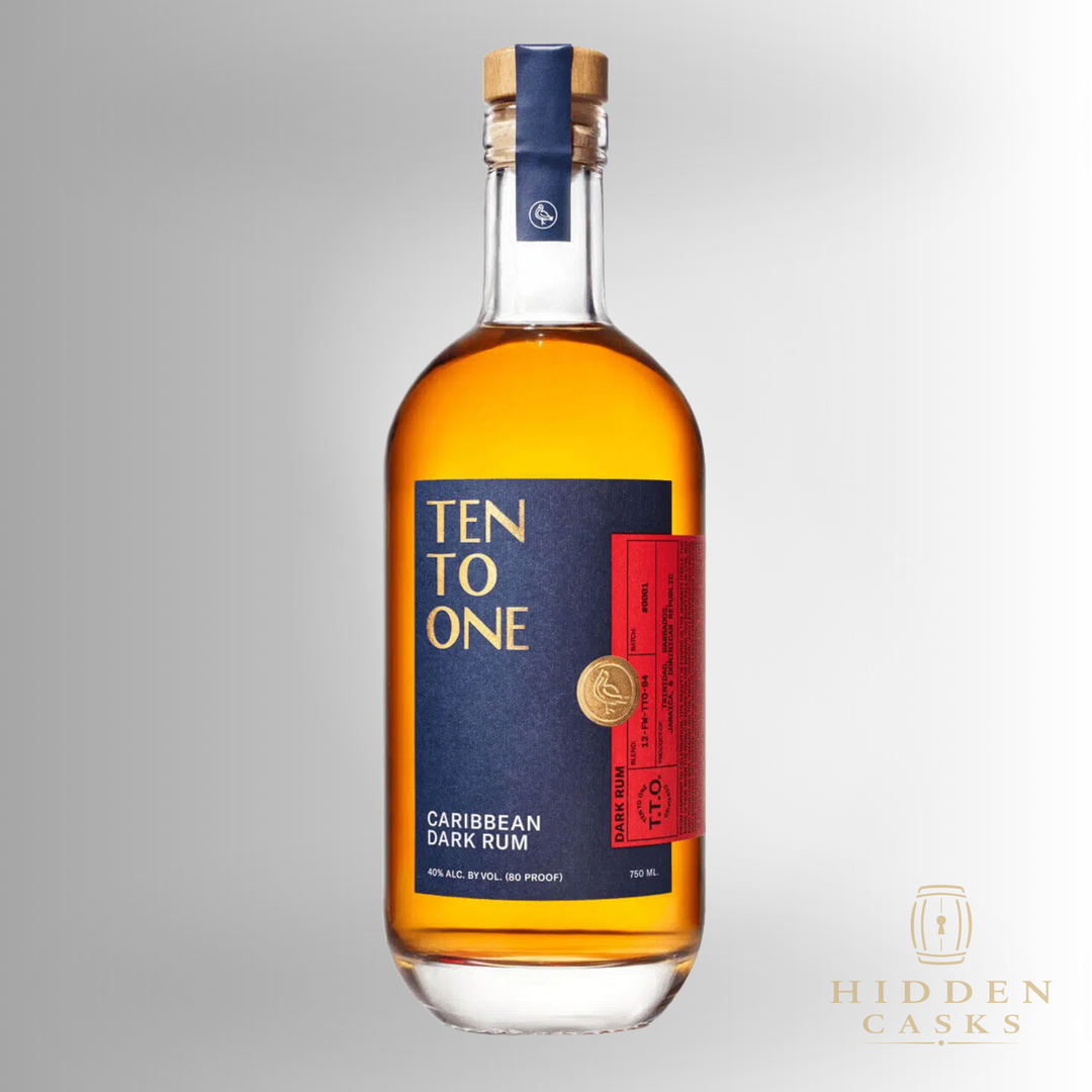 Ten To One Caribbean Dark Rum 750ml