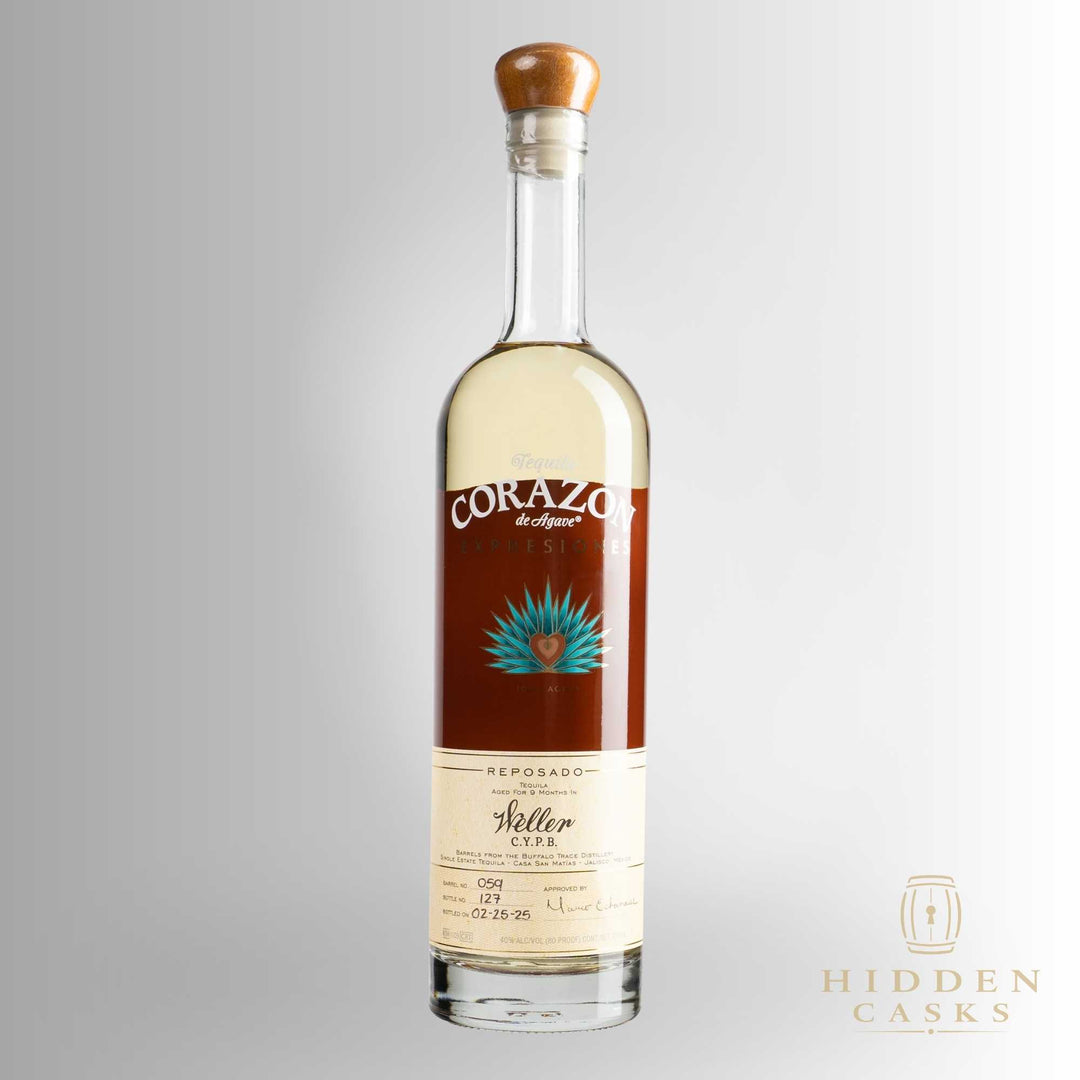Tequila Corazon Expresiones Weller CYPB Reposado 750 ml