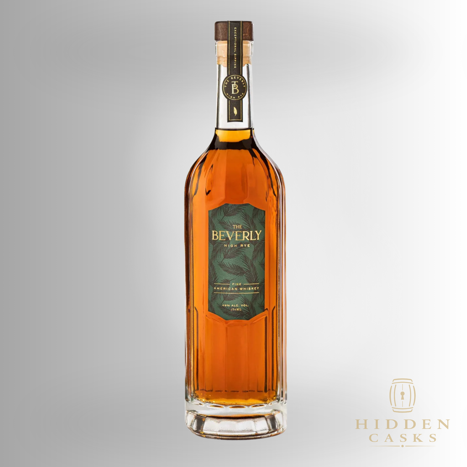 The Beverly High Rye Fine American Whiskey 750ml