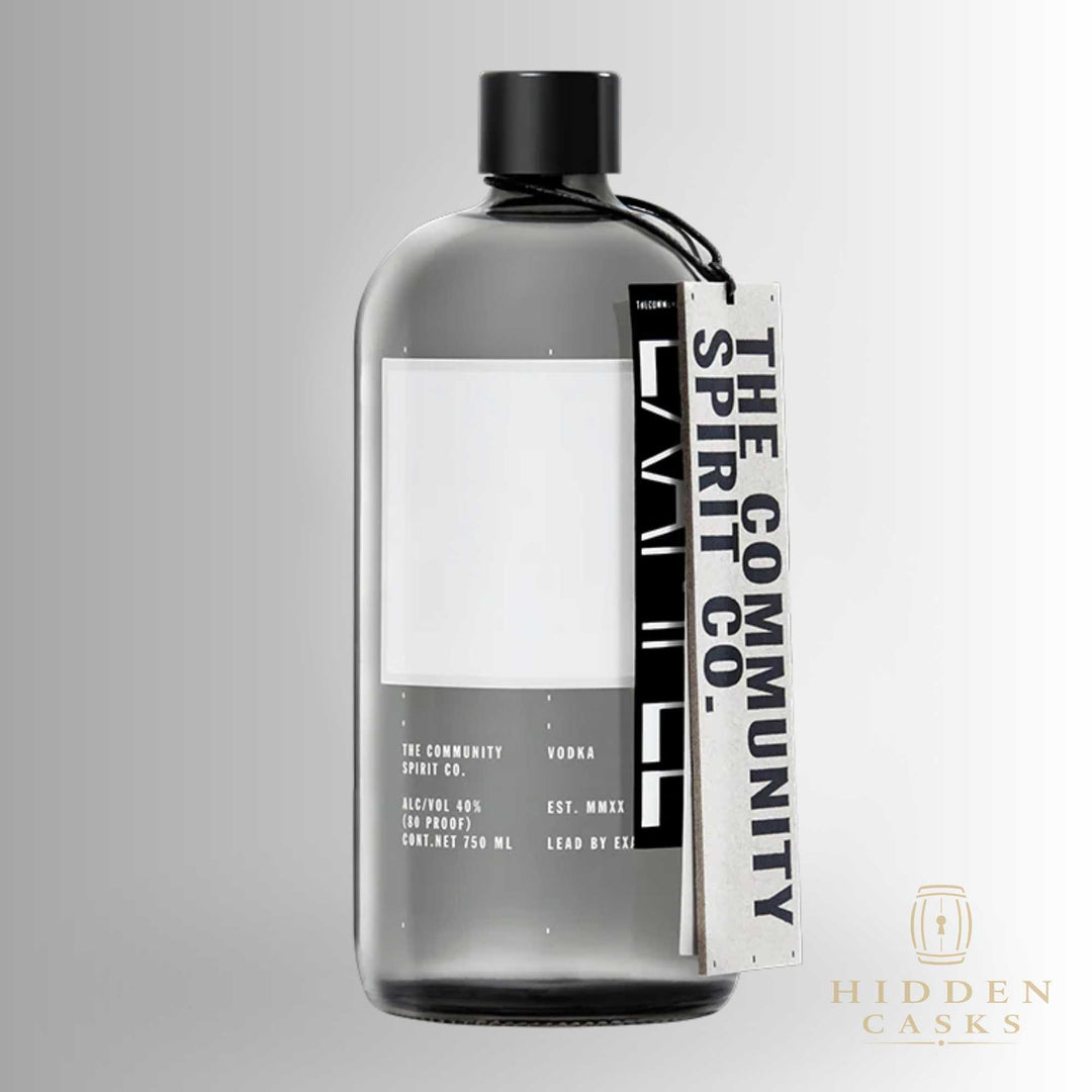 The Community Spirit Vodka / with cocktail recipe book 750 ml