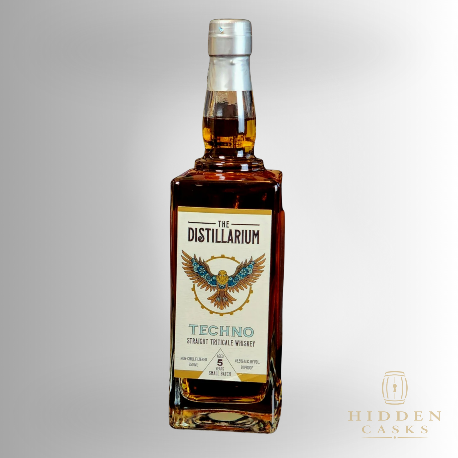 The Distillarium Techno Straight Triticale Whiskey Small Batch 5 year 750ml