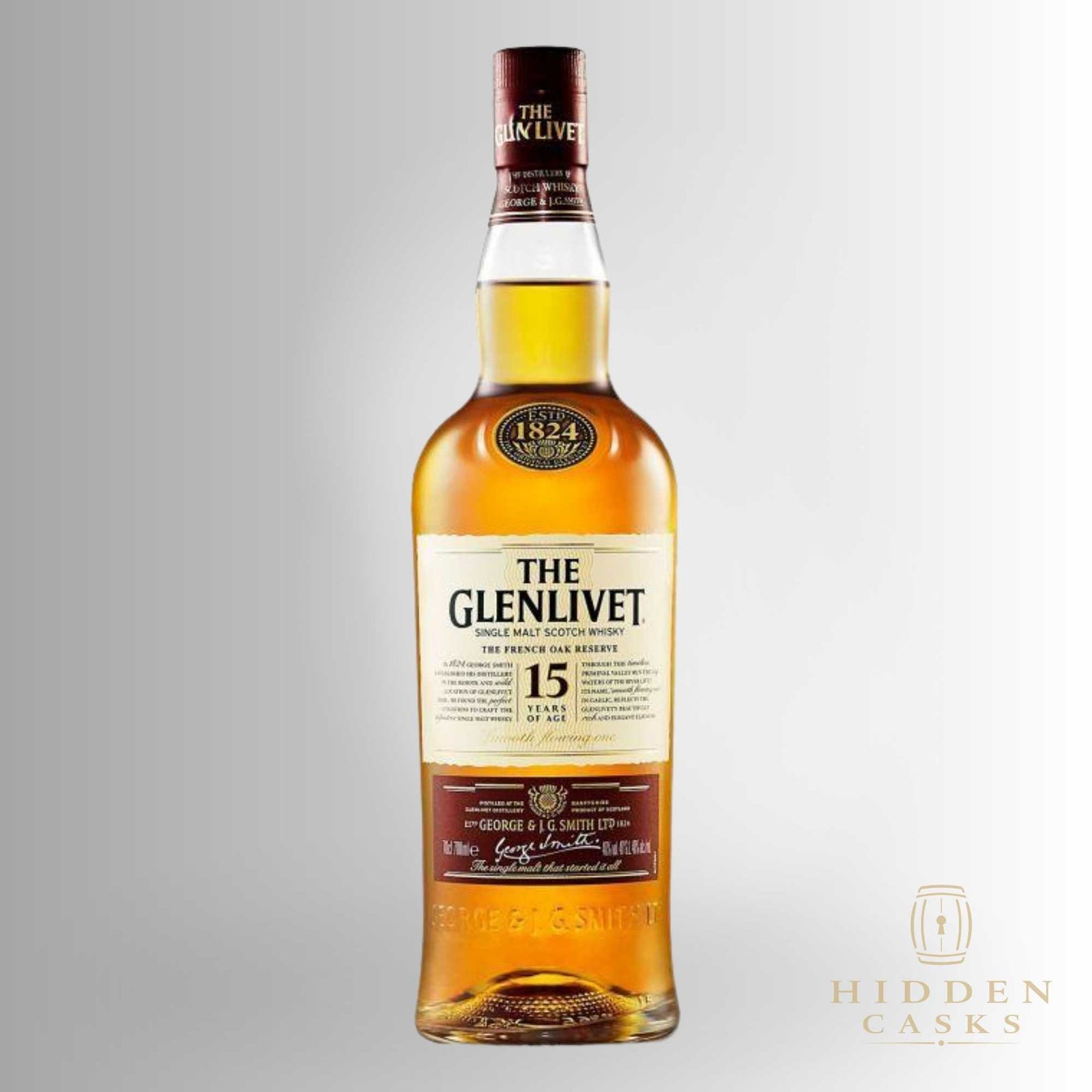 The Glenlivet 15 Years Single Malt Scotch 750 ml