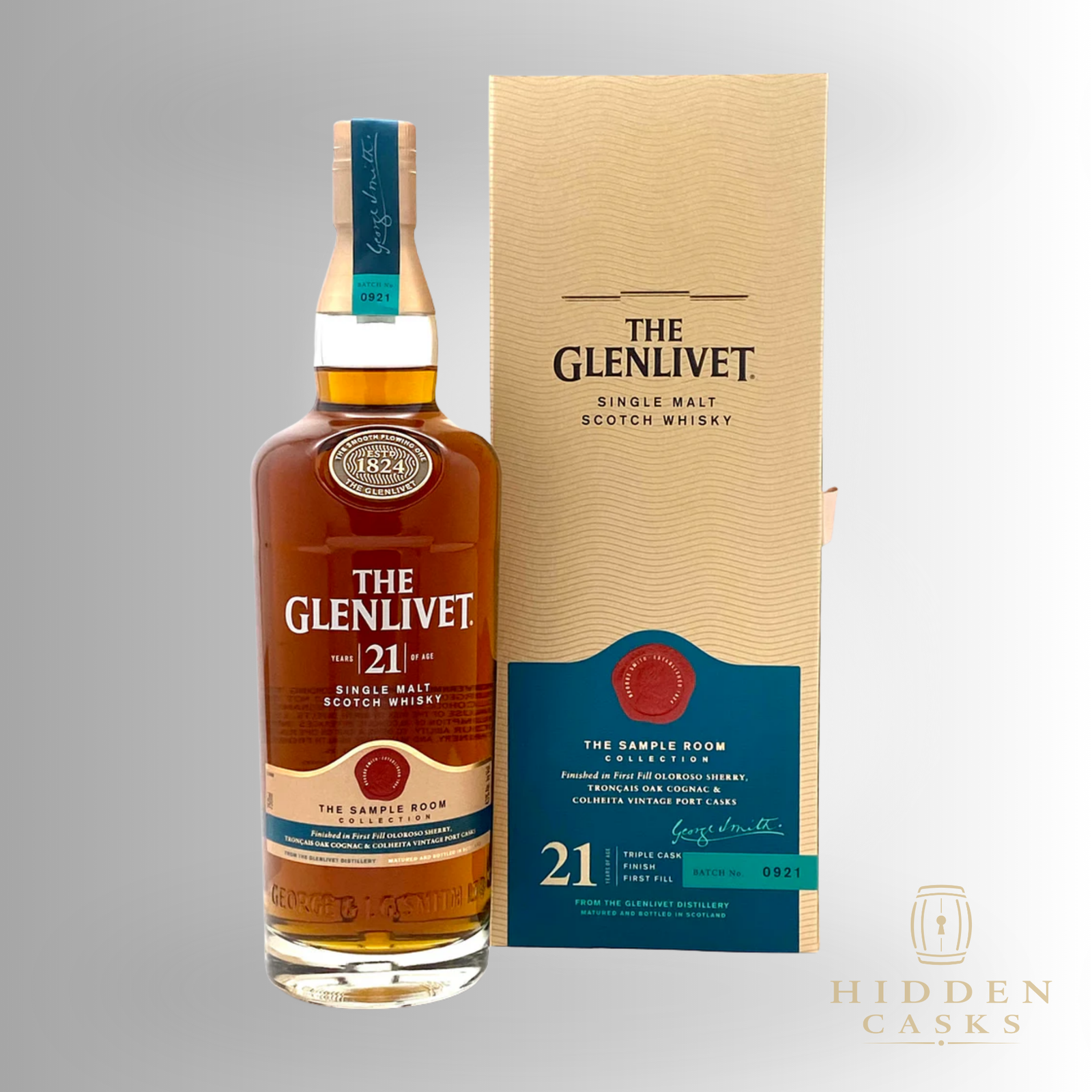 The Glenlivet Sample Room Single Malt Scotch 21 Year 750ml
