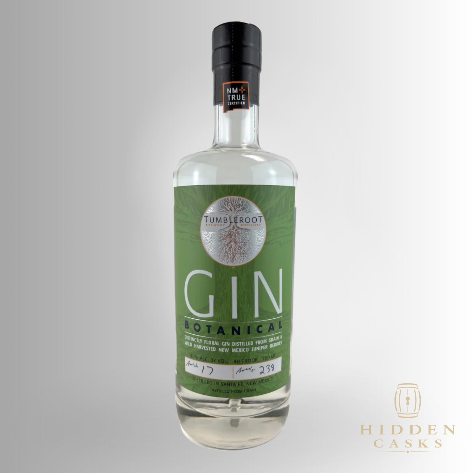 Tumbleroot Botanical Gin 750ml