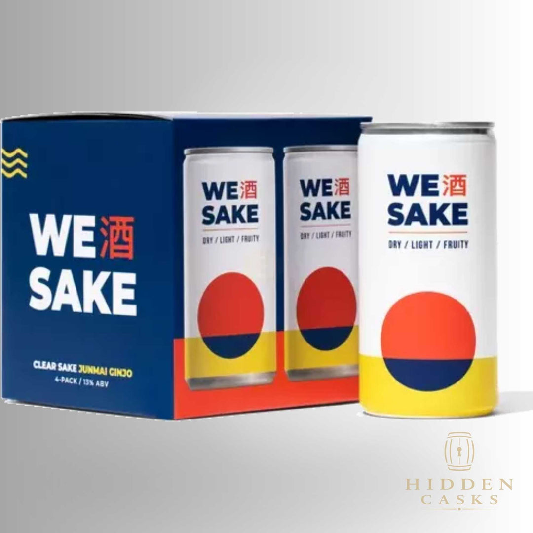 We Sake Clear Sake Junmai Ginjo (4 Pack) 200ml