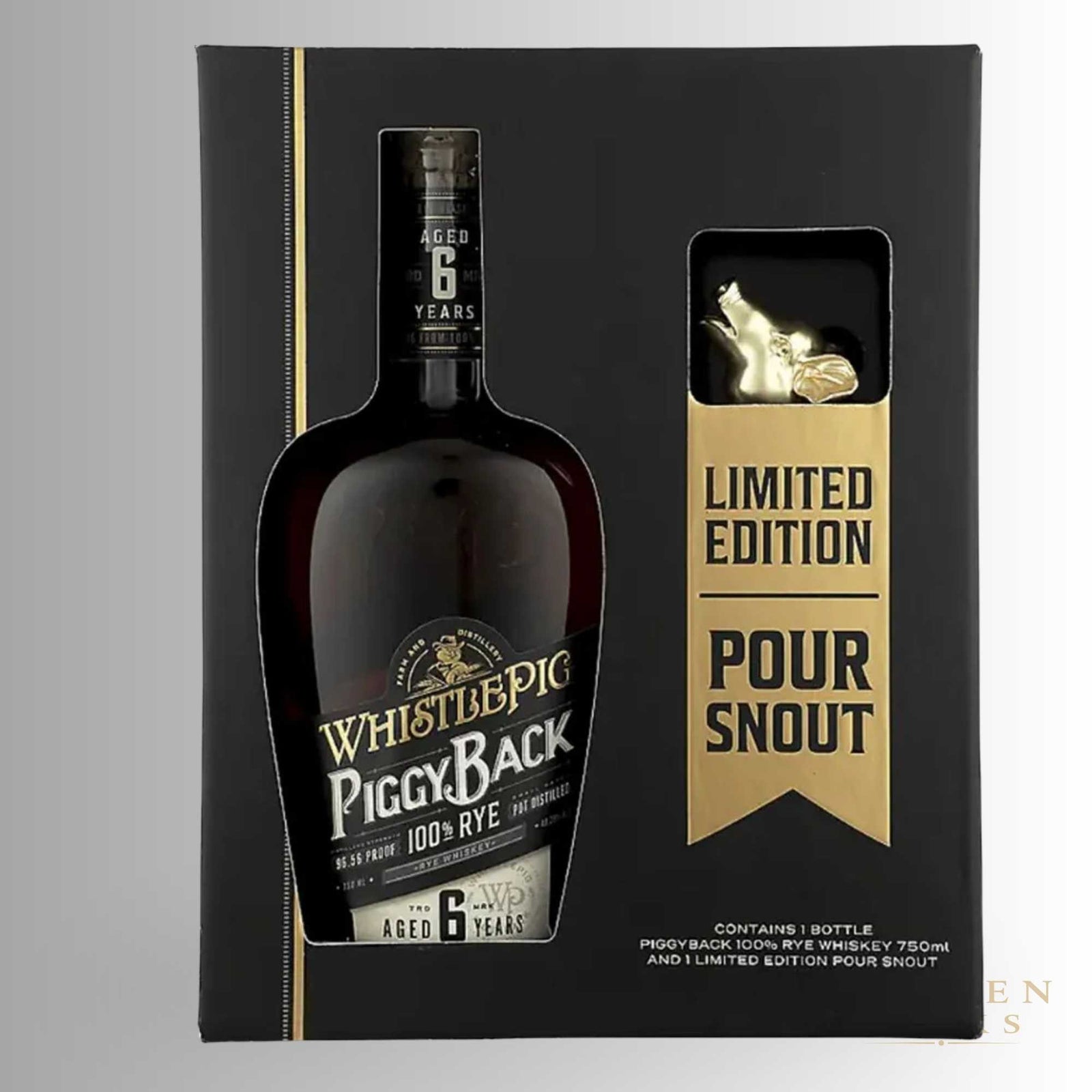 WhistlePig Piggyback Rye+ Spout 6 year 750ml