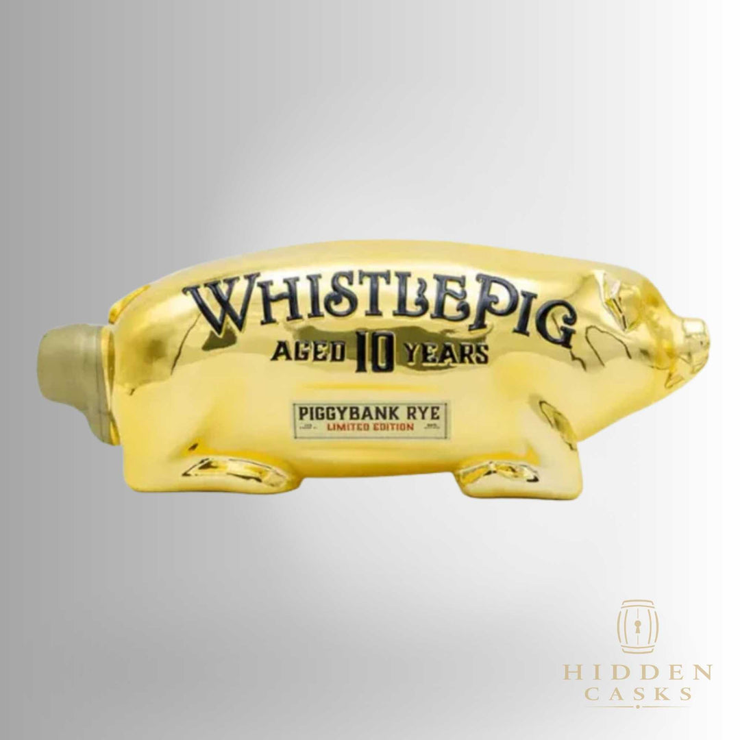 WhistlePig Piggybank Rye Gold Limited Edition Proof 110 2024 10 year 1 L