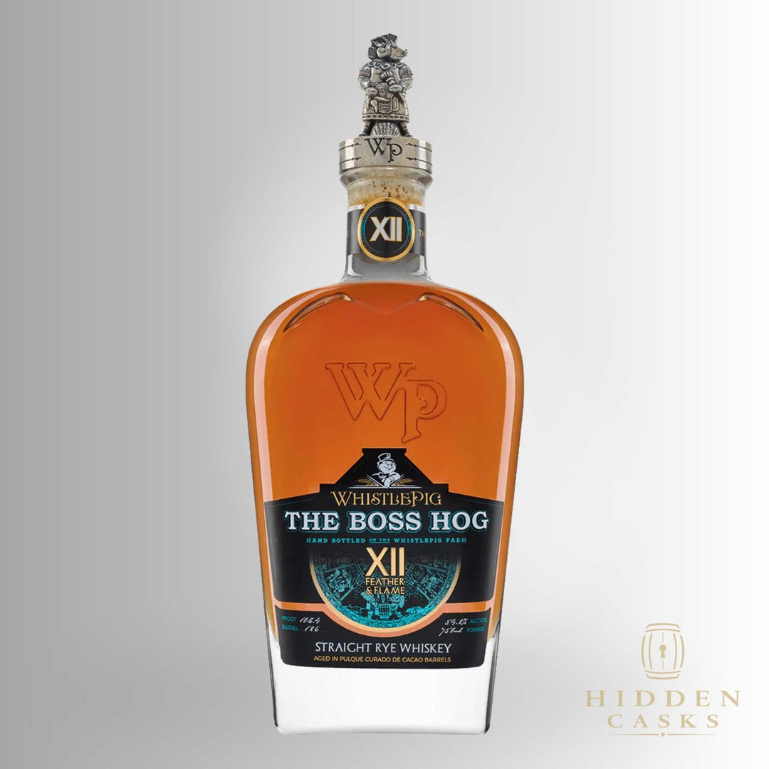 WhistlePig The Boss Hog XII Feather &amp; Flame 750ml