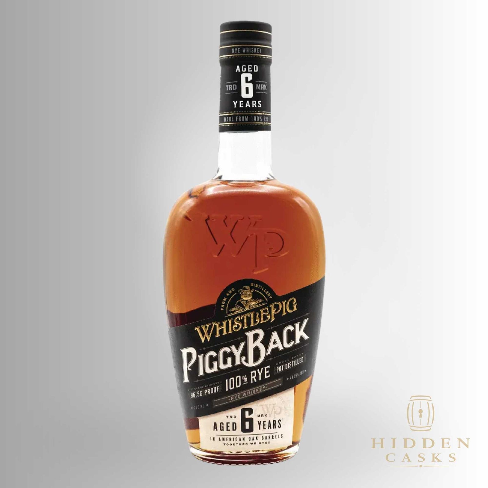 Whistlepig Piggy Back Rye 6 Year 750 ml