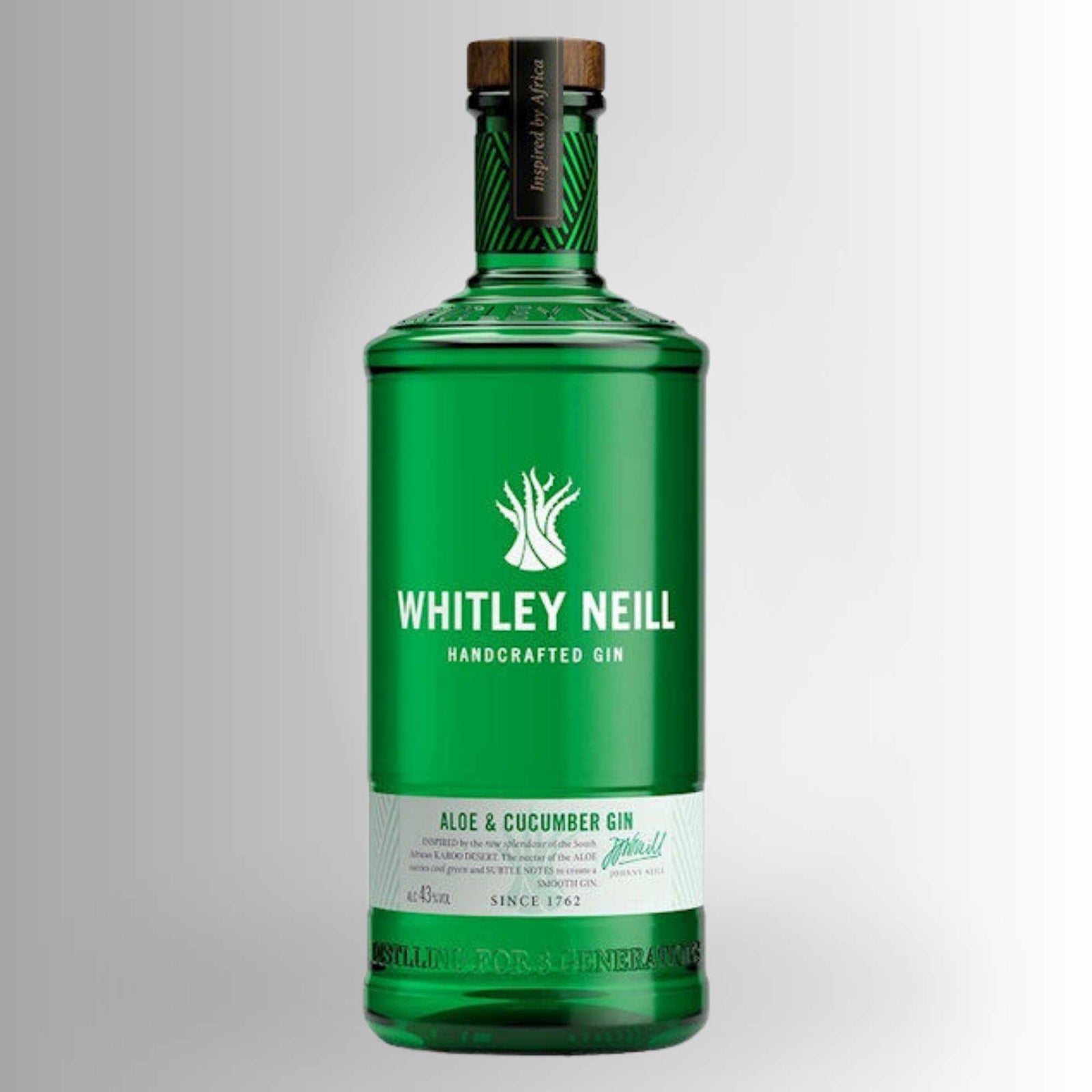 Whitley Neill Aloe and cucumber Flavored Gin 750ml