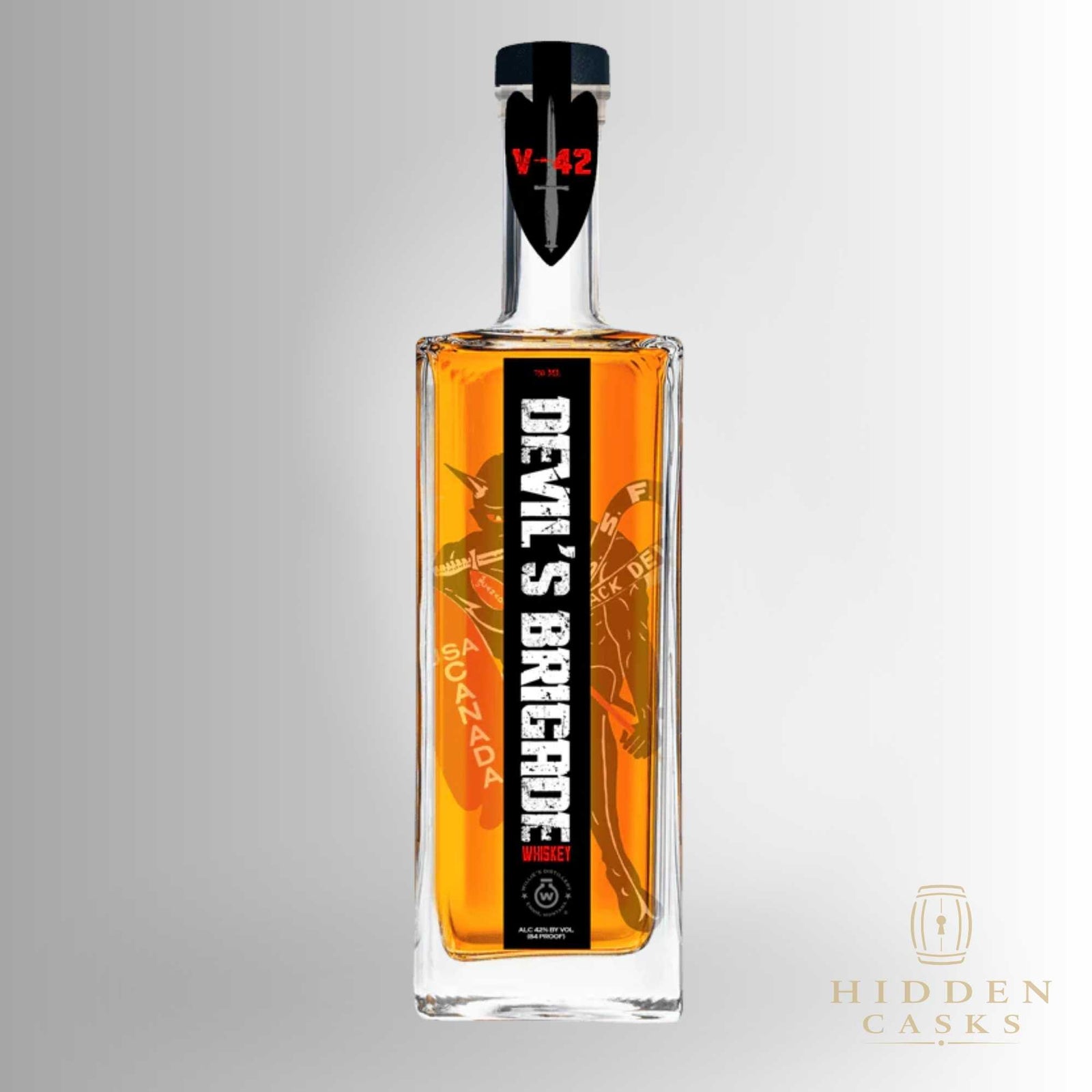 Willie's Devils Brigade Whiskey 750 ml