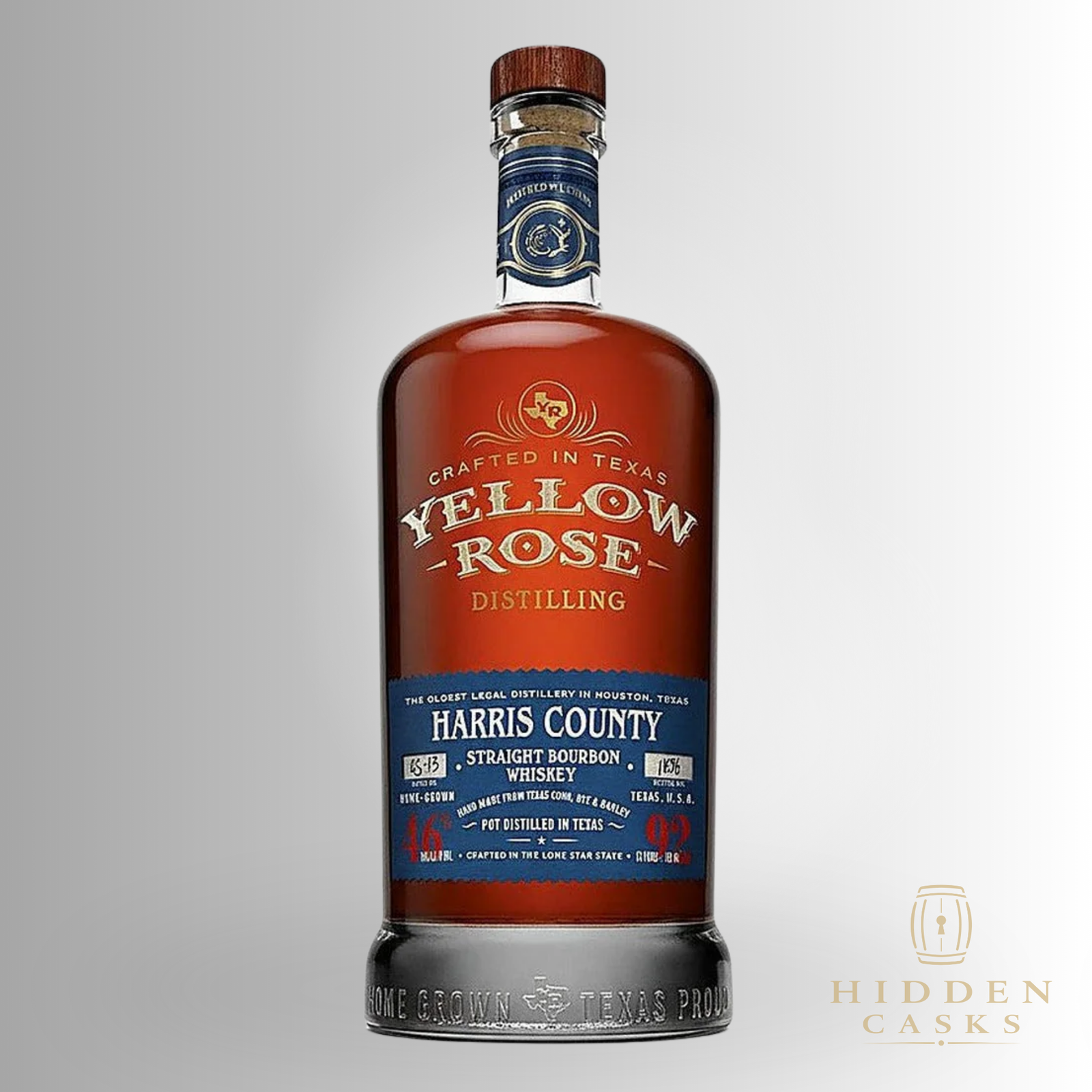 Yellow Rose Distilling Harris Country Straight Bourbon Whiskey 750 ml