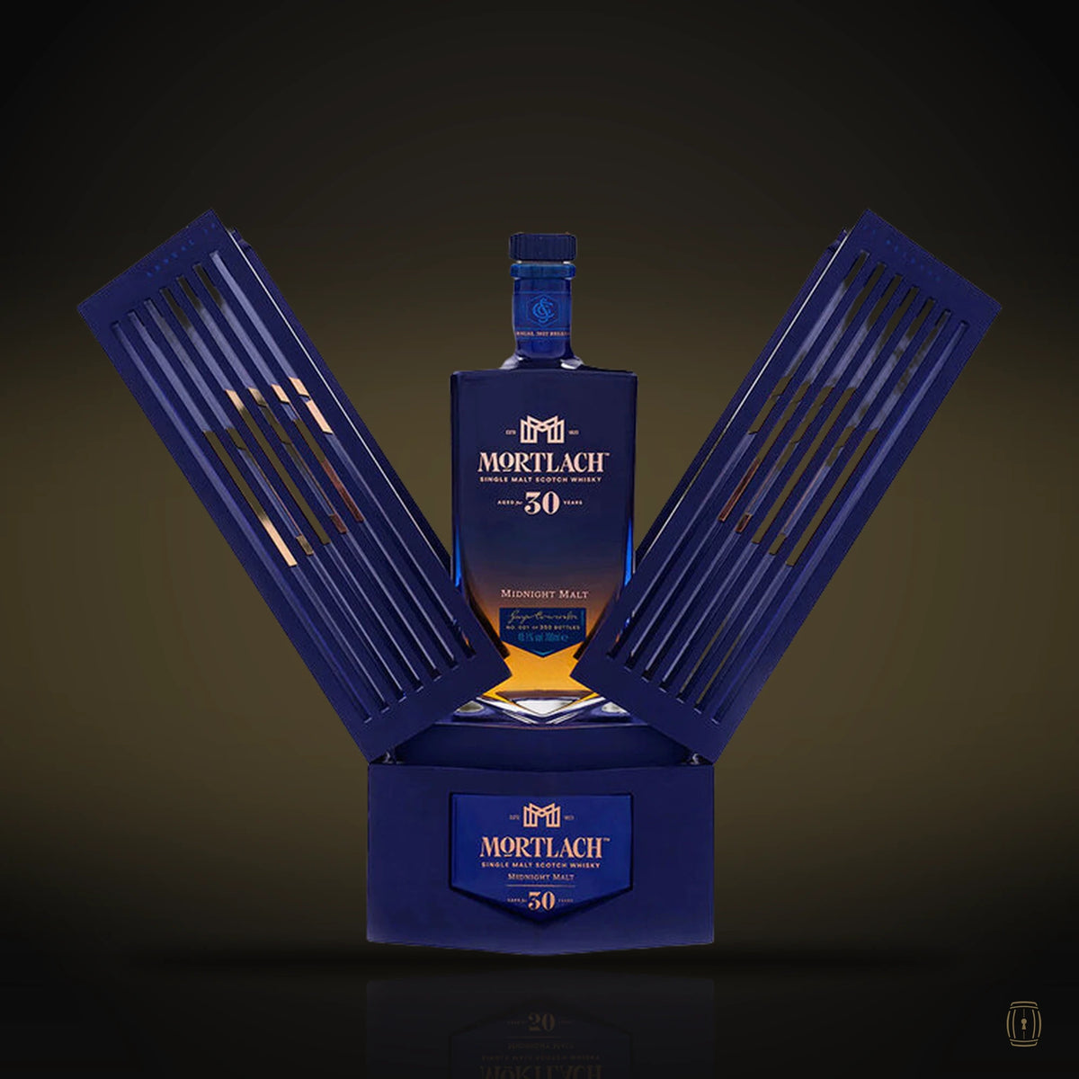 Mortlach 30 Year Old Midnight Malt Single Malt Scotch 750ml bottle and case