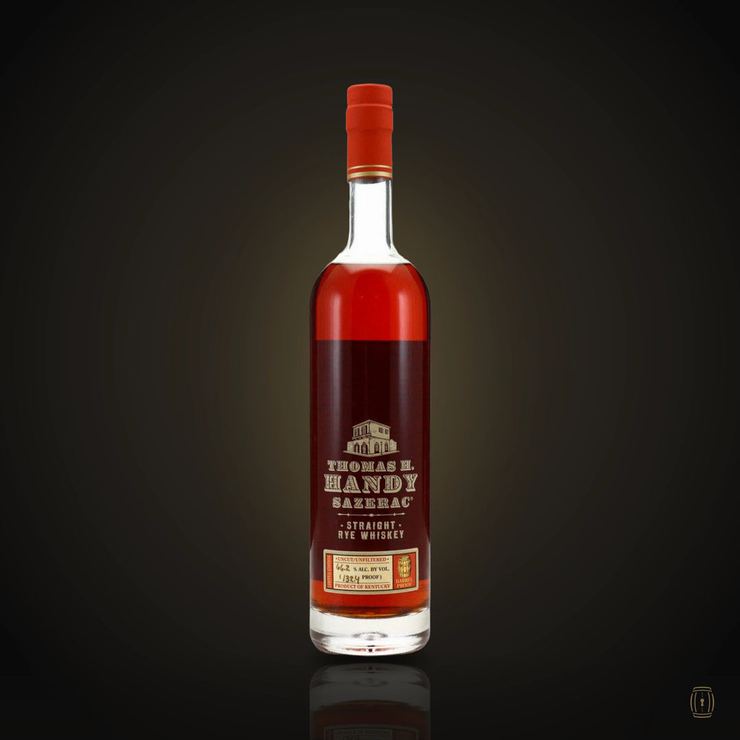 Thomas H. Handy Sazerac straight rye whiskey bottle