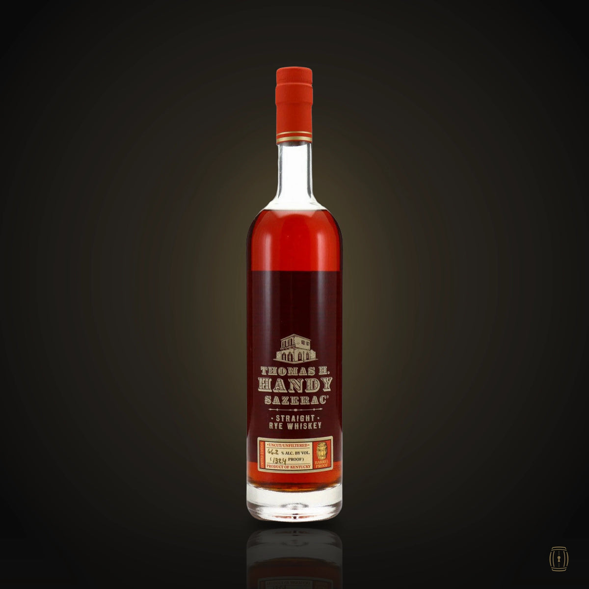 Thomas H. Handy Sazerac straight rye whiskey bottle