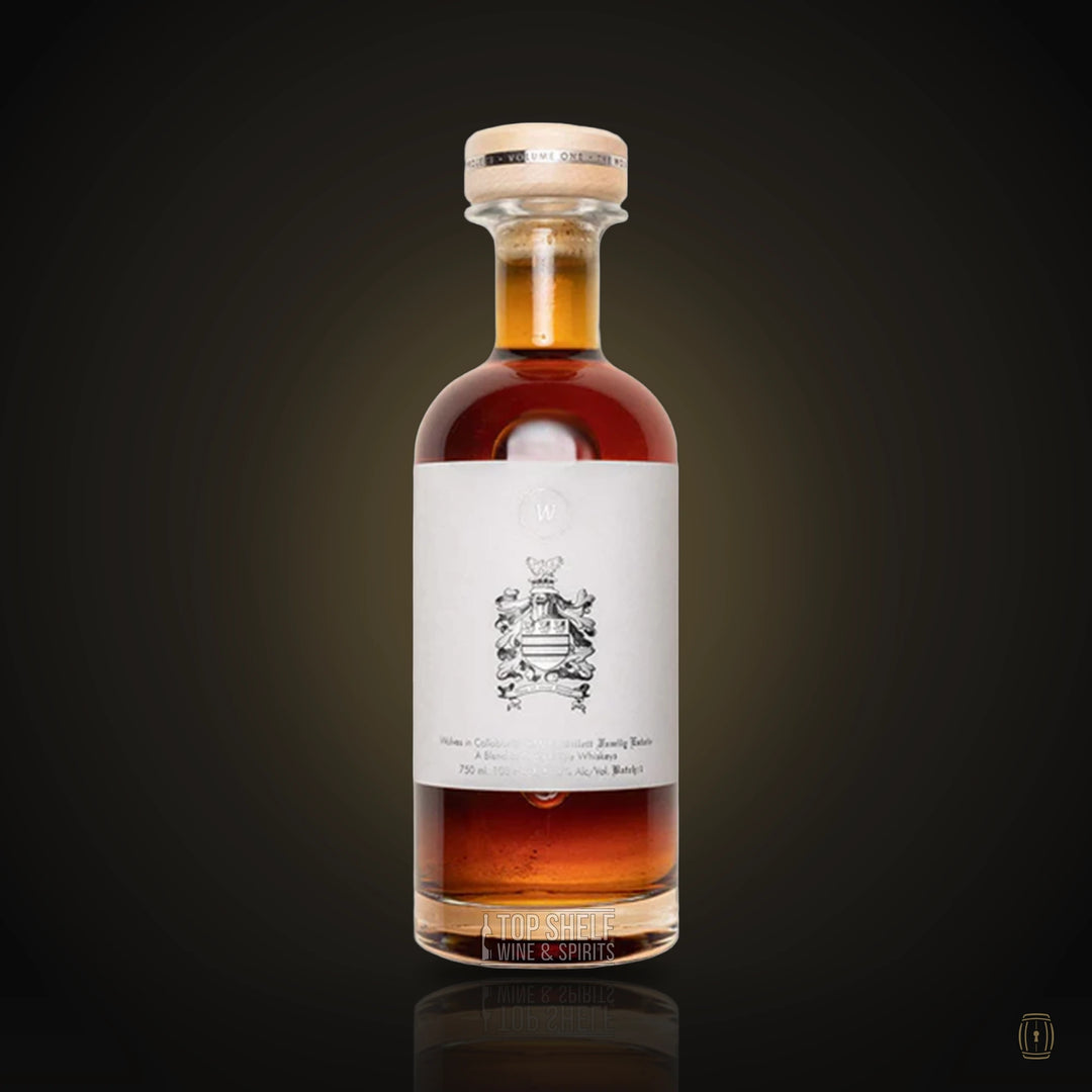 Wolves x Willett The Rye Project rye whiskey bottle with cream crest label