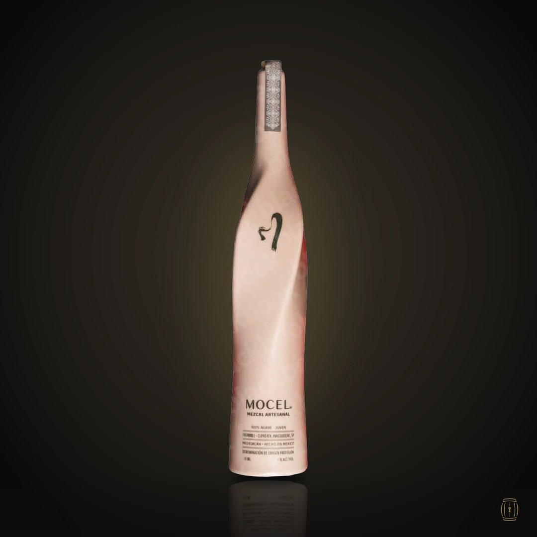 Mocel Mezcal Artesanal Ensamble tall bottle