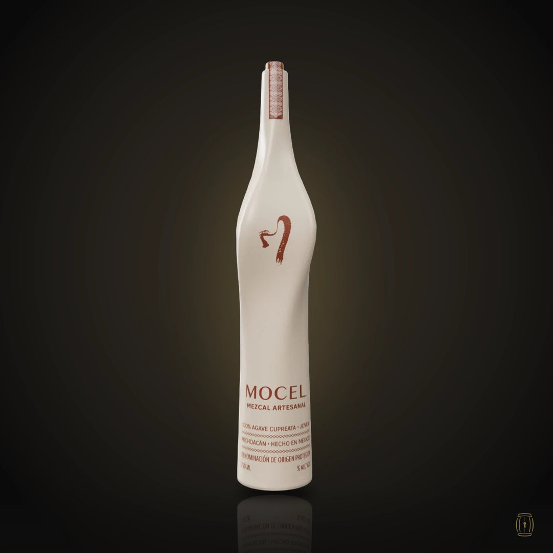 Mocel Mezcal Cupreata ceramic bottle