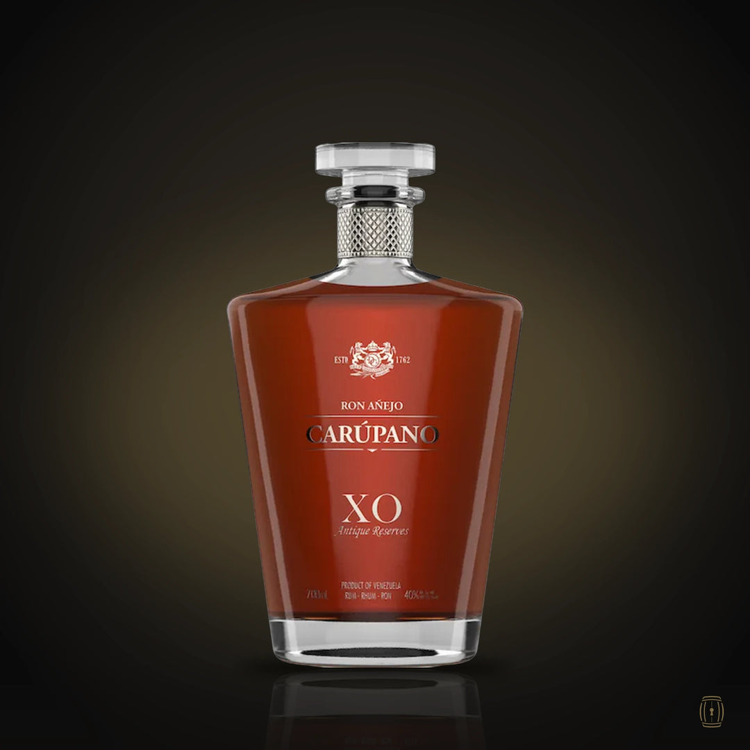 Ron Carúpano XO Antiguas Reservas rum crystal decanter
