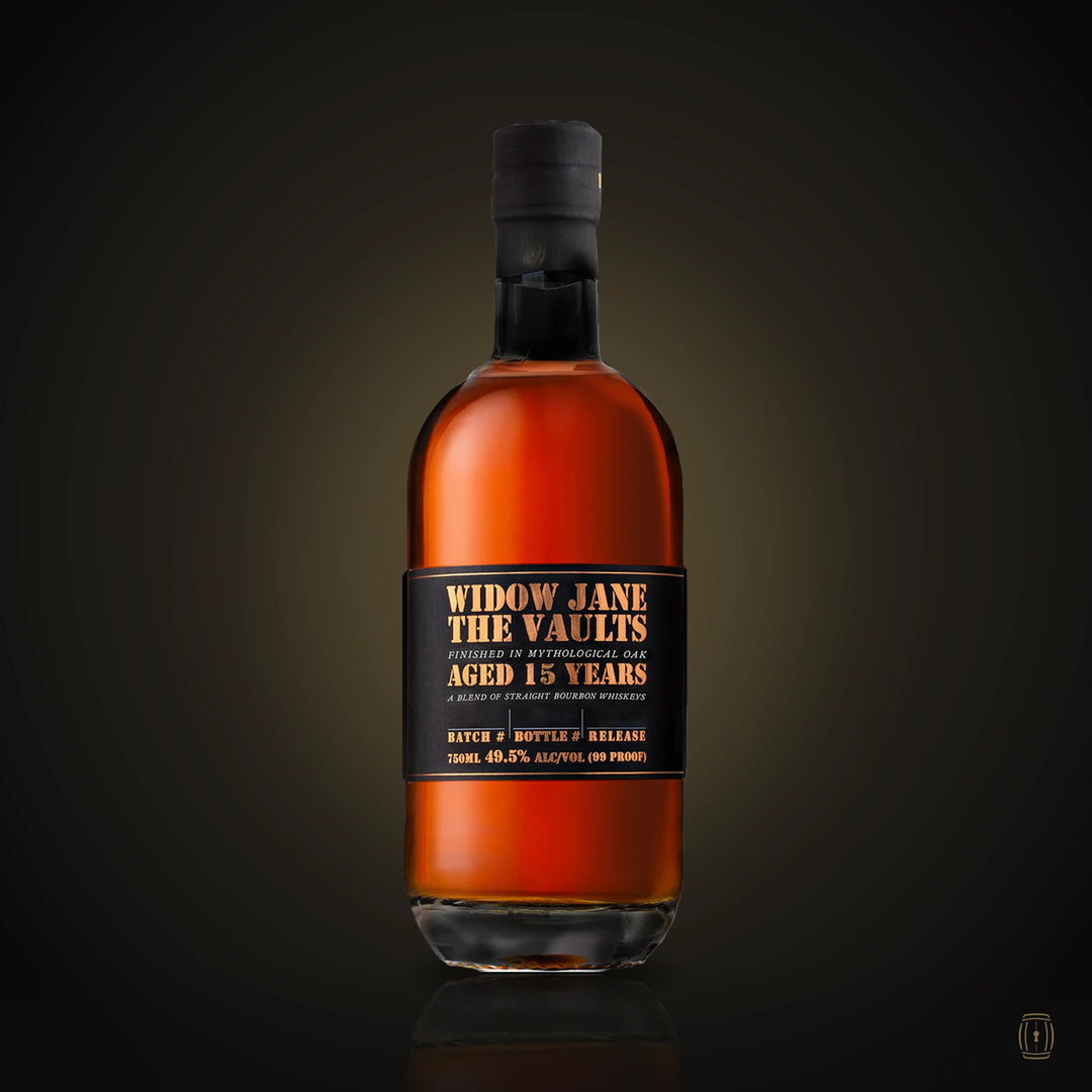 Widow Jane The Vaults 2024 15 year bourbon bottle