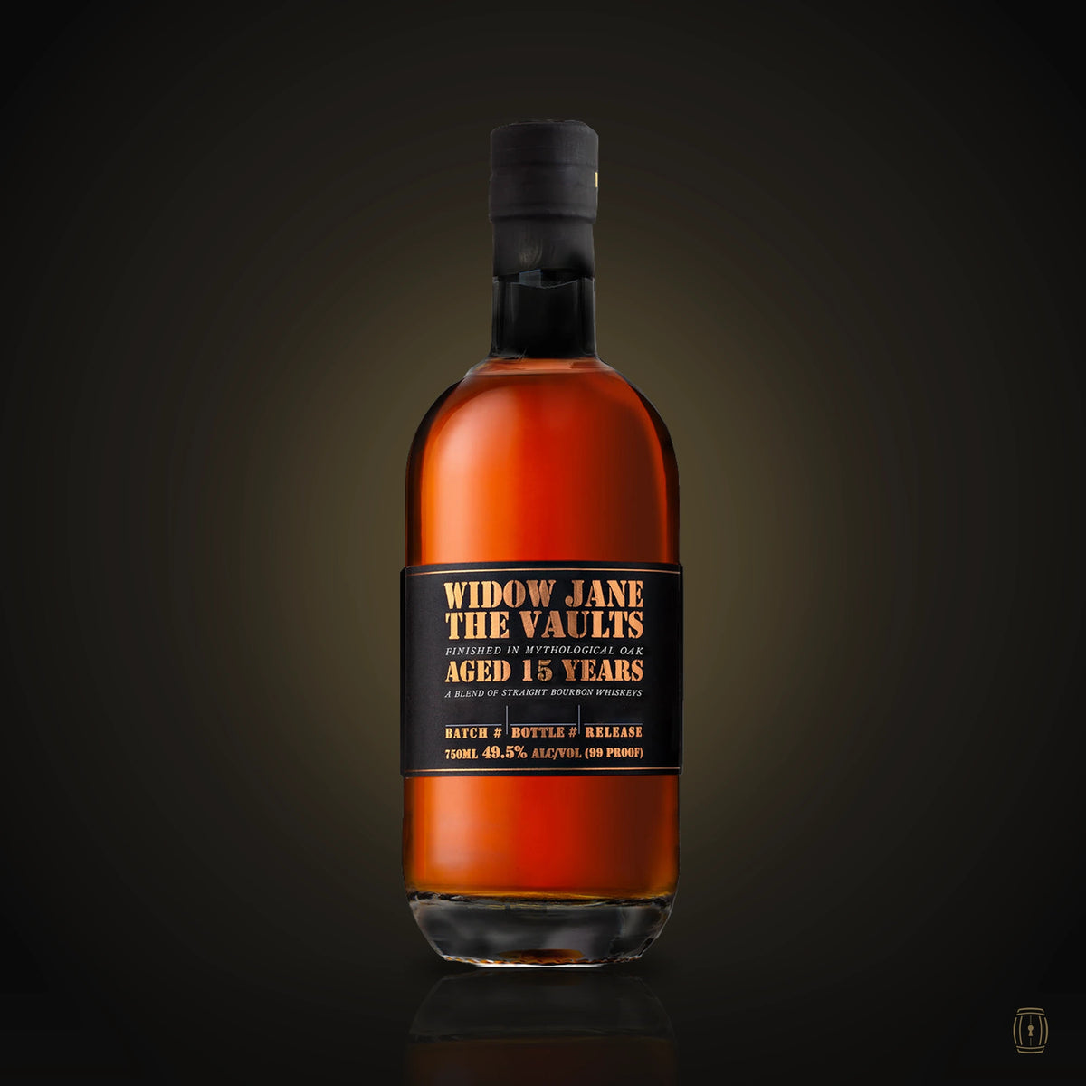Widow Jane The Vaults 2024 15 year bourbon bottle